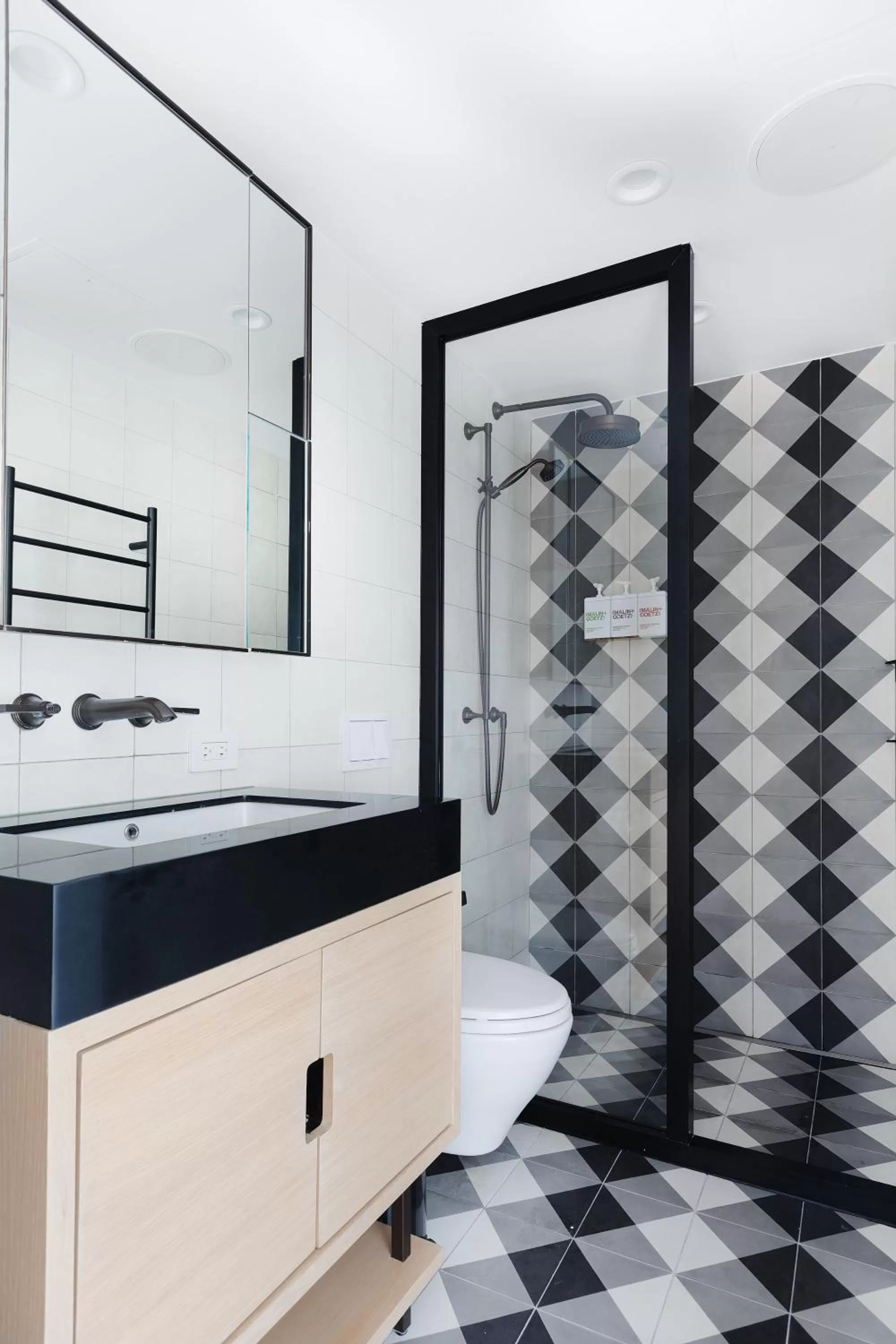 Bathroom in Placemakr Wall Street