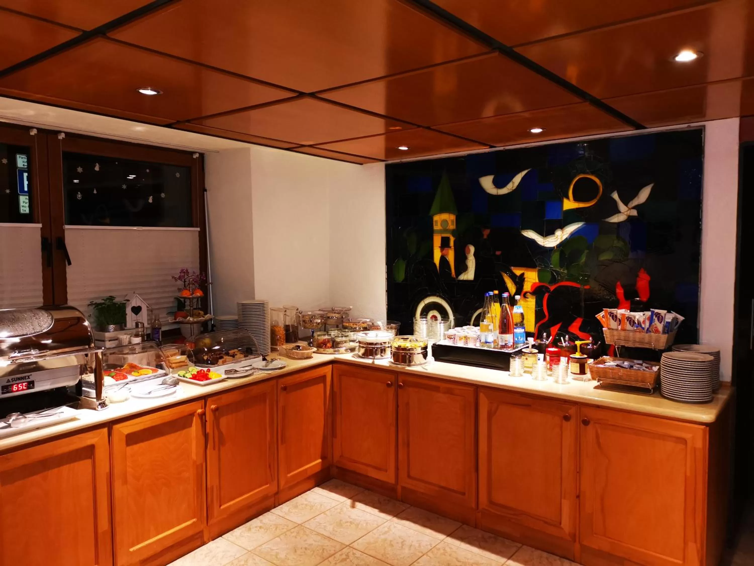 Restaurant/places to eat in Airport Hotel Filder Post