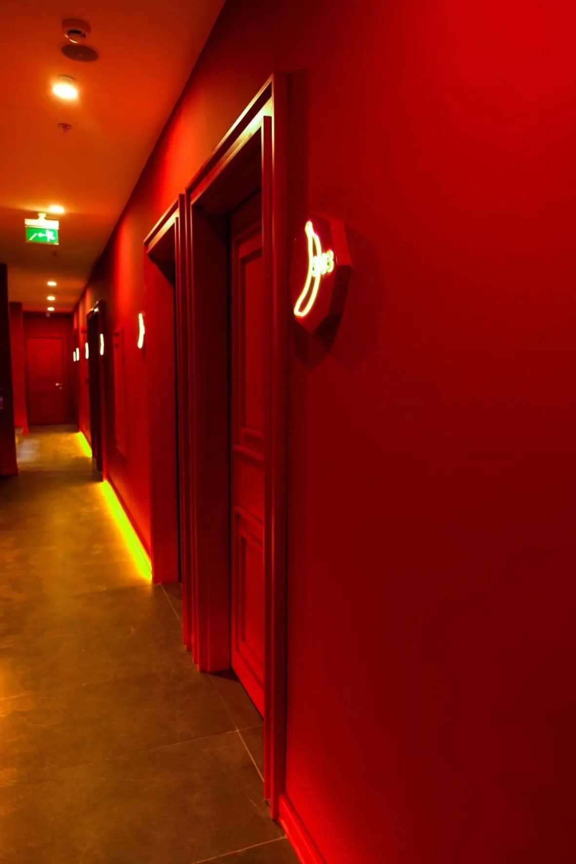 Floor plan in Lucky Monkey Hotel