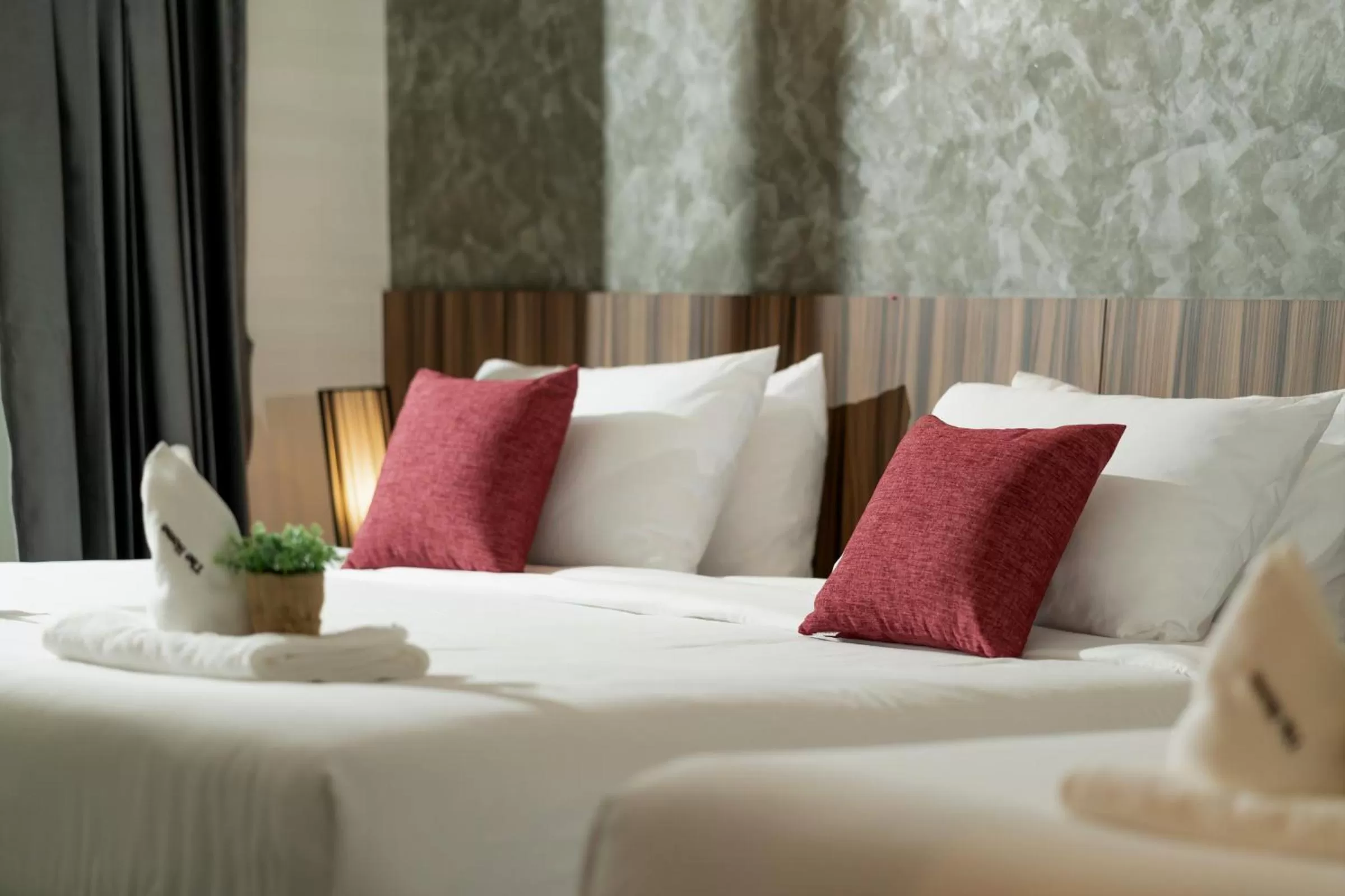 Bed in The Home Hotel SHA