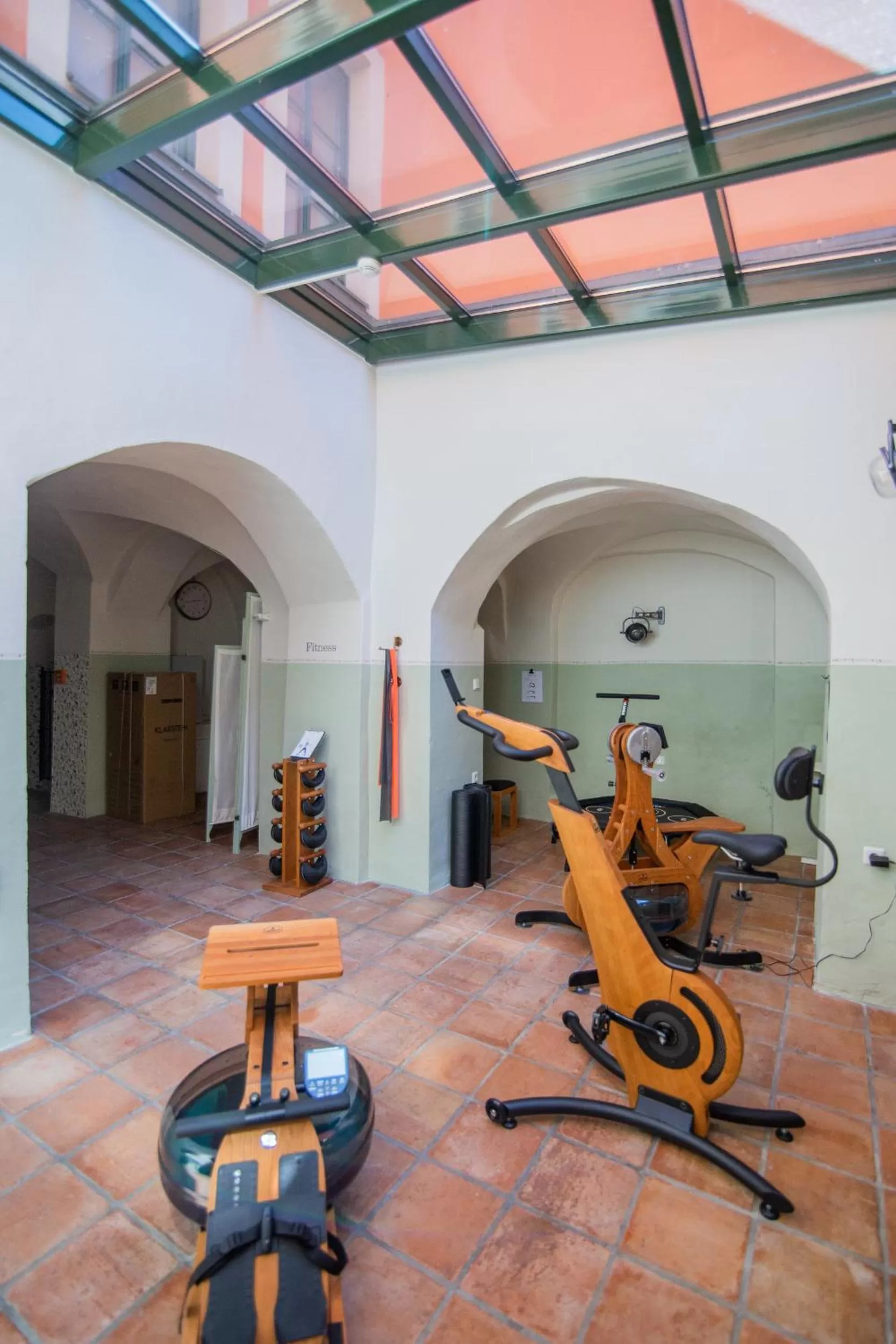 Fitness centre/facilities in ApartOne Altstadt-Hotel