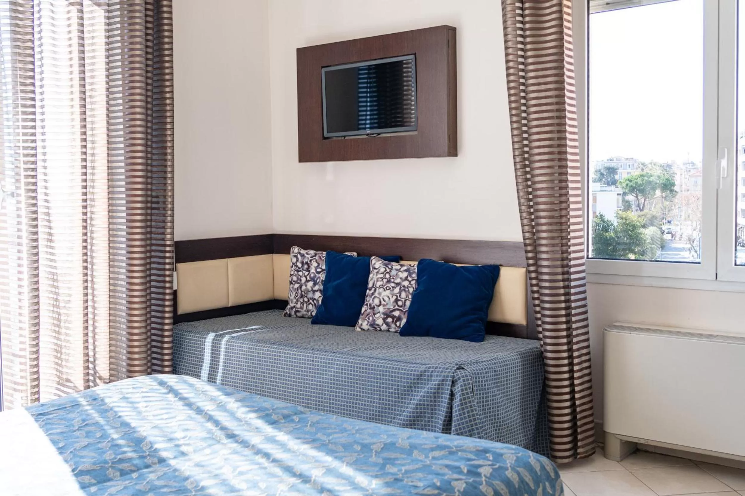 Bed in Hotel Marinella