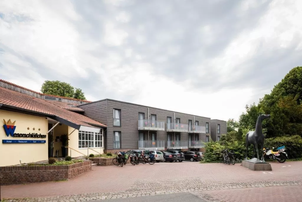 Property building in Hotel Weserschlösschen