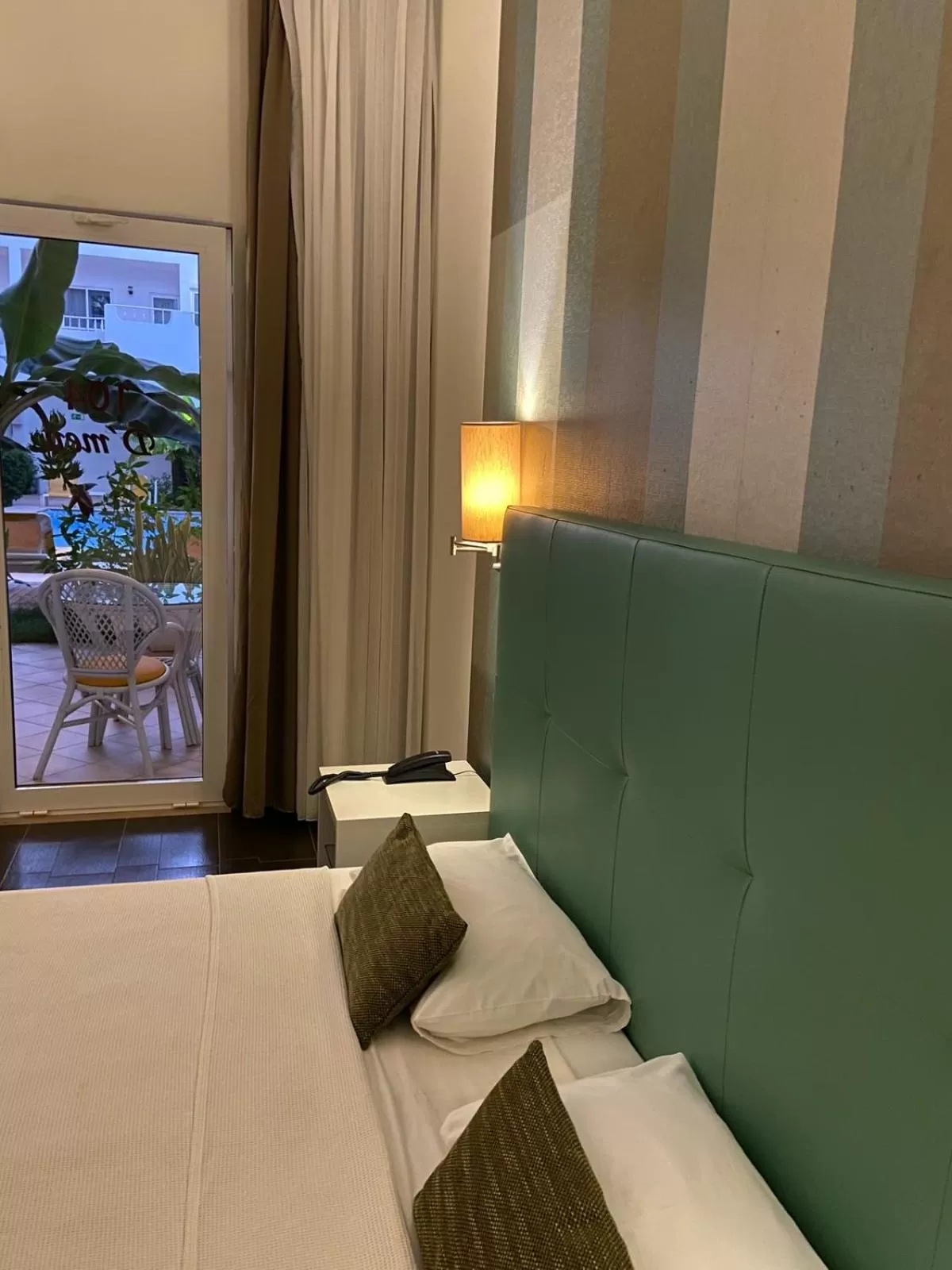 Bed in Ouril Pontao Hotel