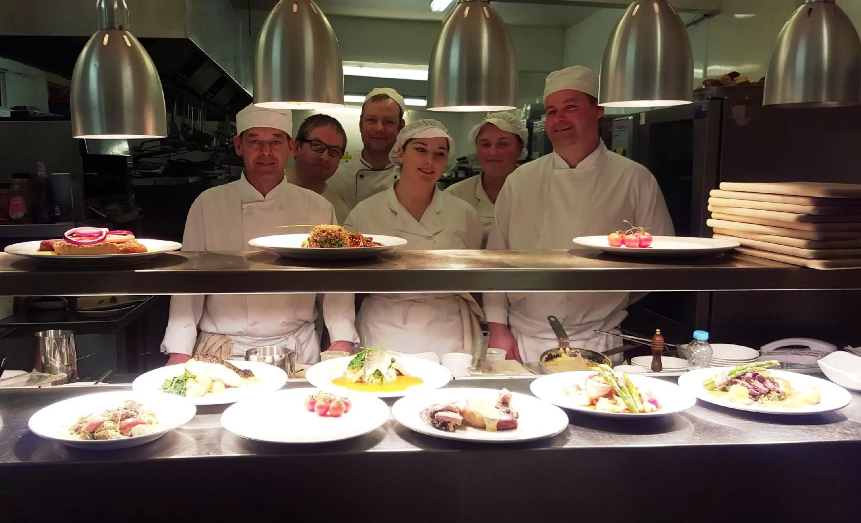 Staff in Heights Hotel