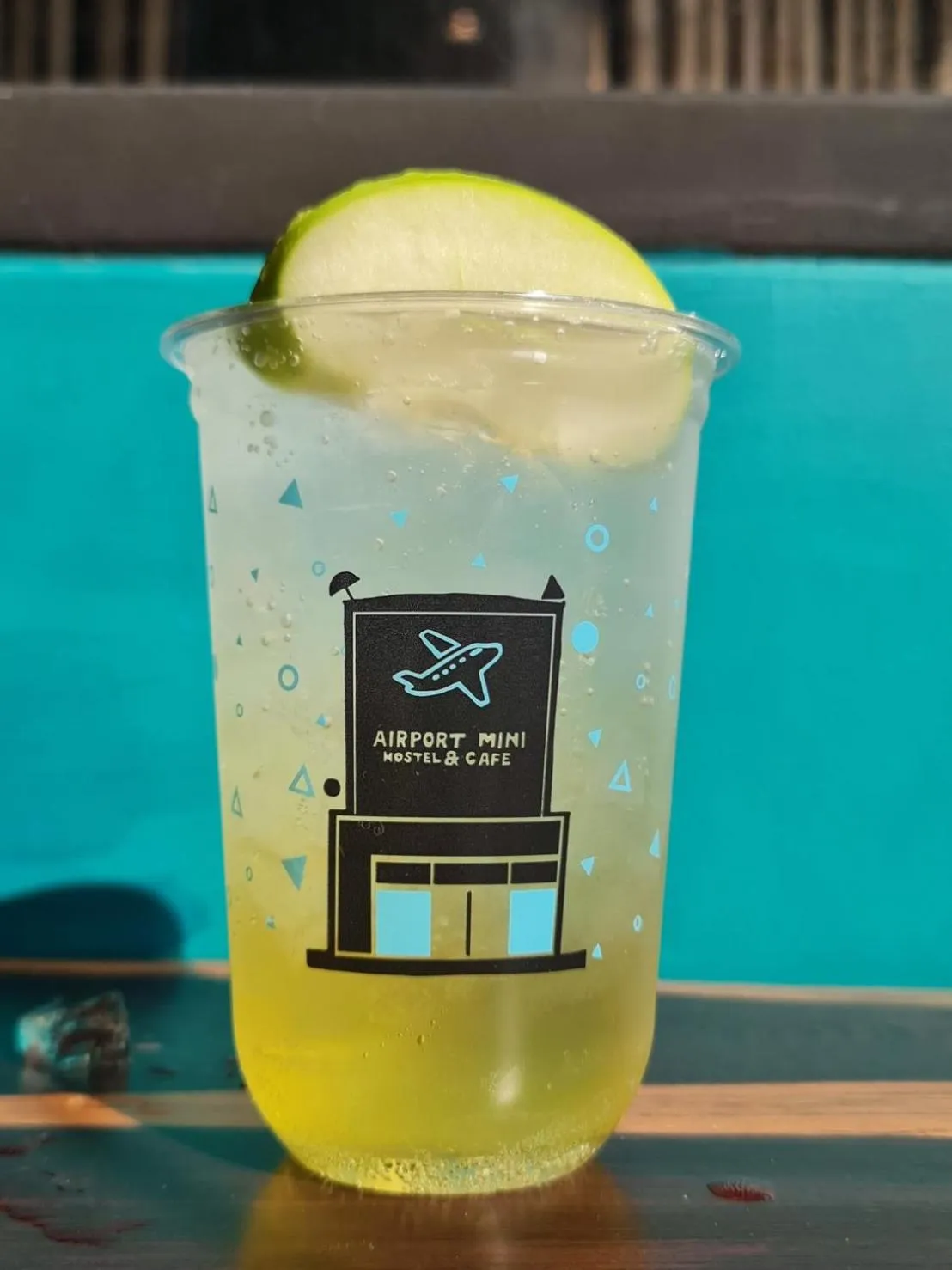 Food and drinks in Airport Mini Hostel at Don Muang Airport