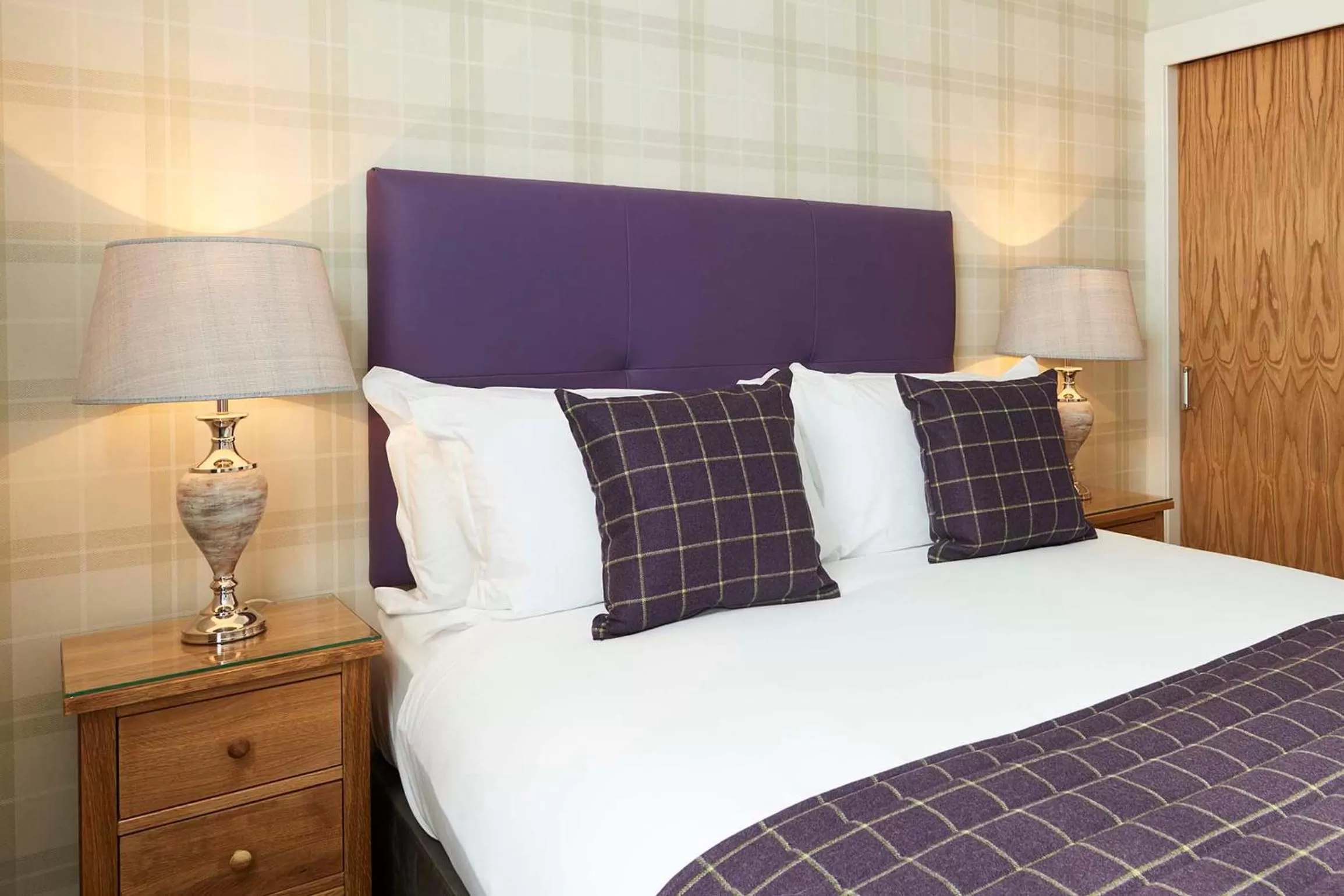 Bed in Braid Apartments by Mansley