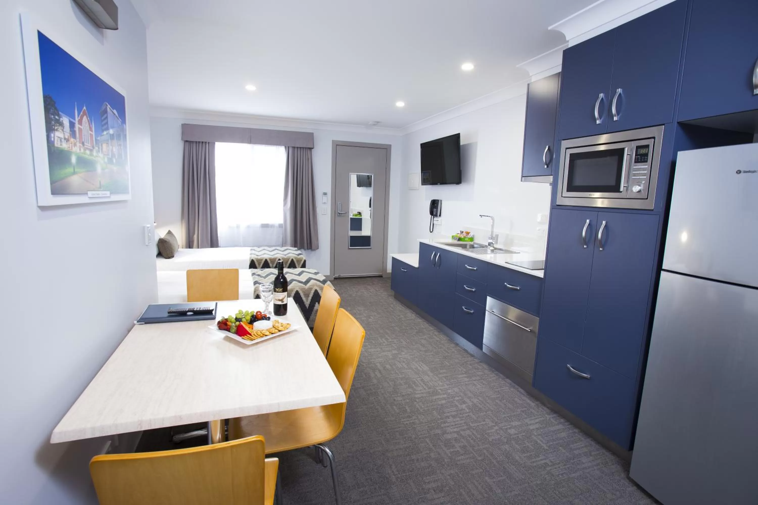 Kitchen or kitchenette in Altitude Motel Apartments