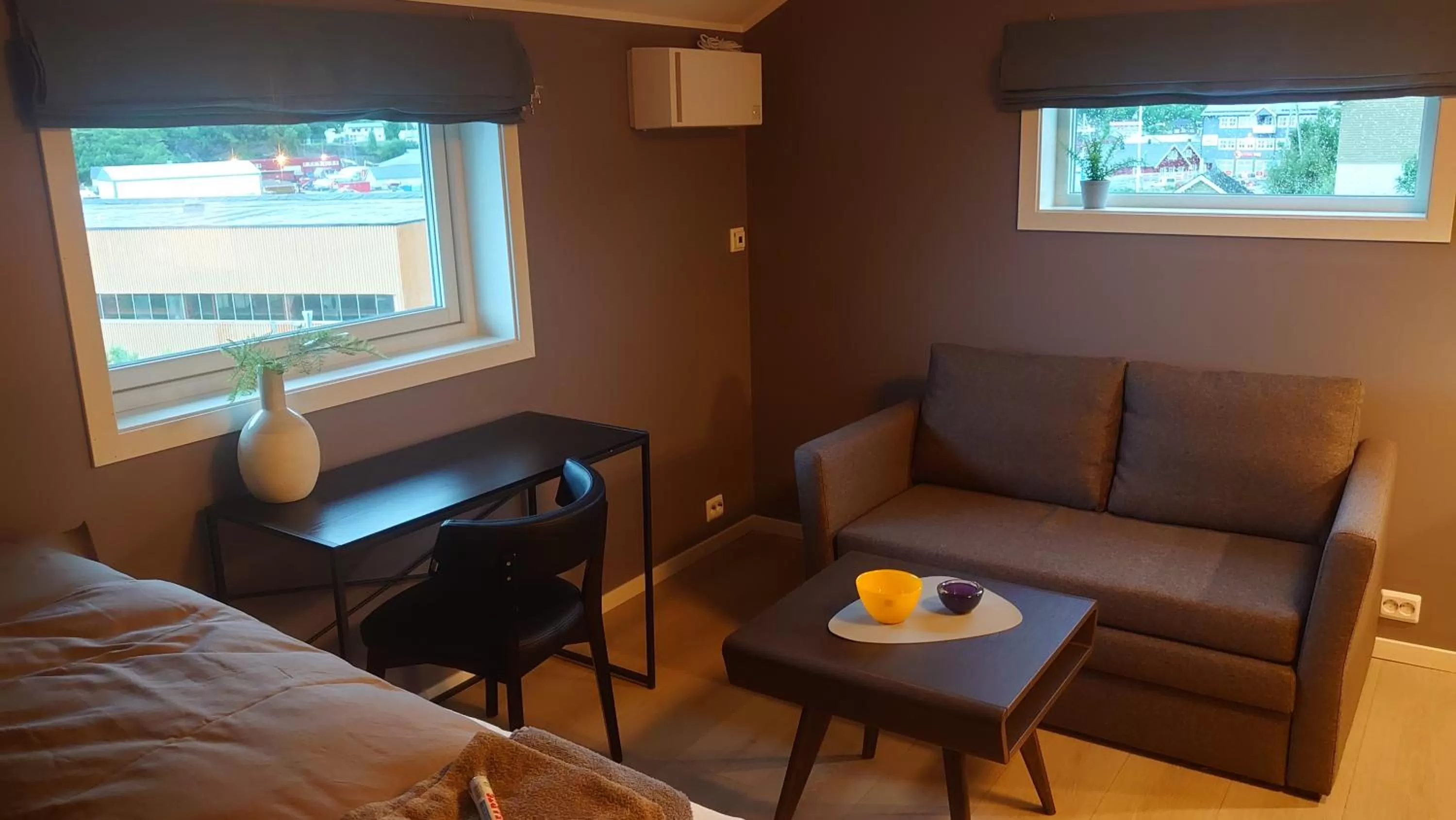 Photo of the whole room in På Hjørnet Gjestehus