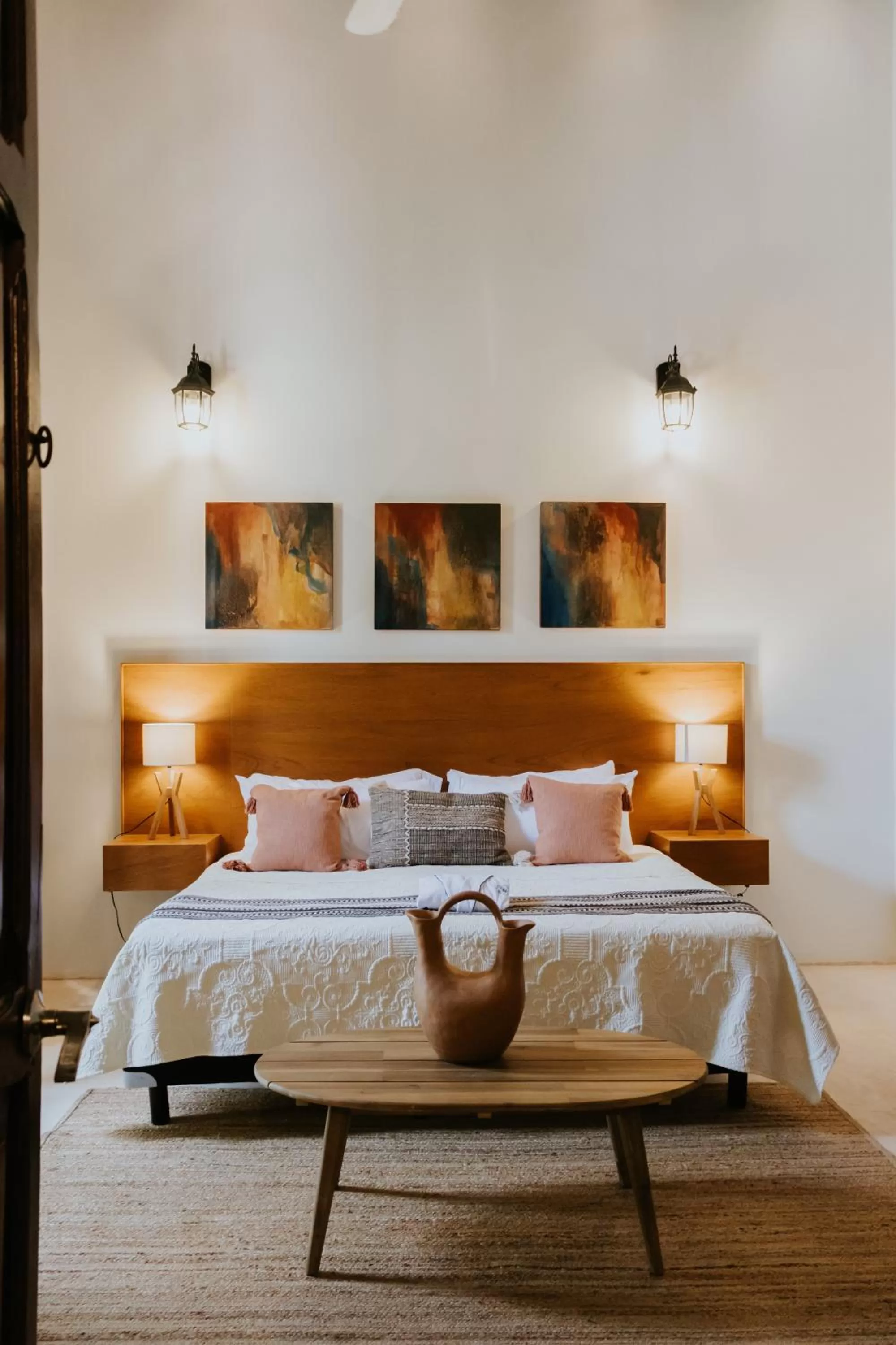 Bed, Seating Area in Casa Dos Lirios Hotel Boutique