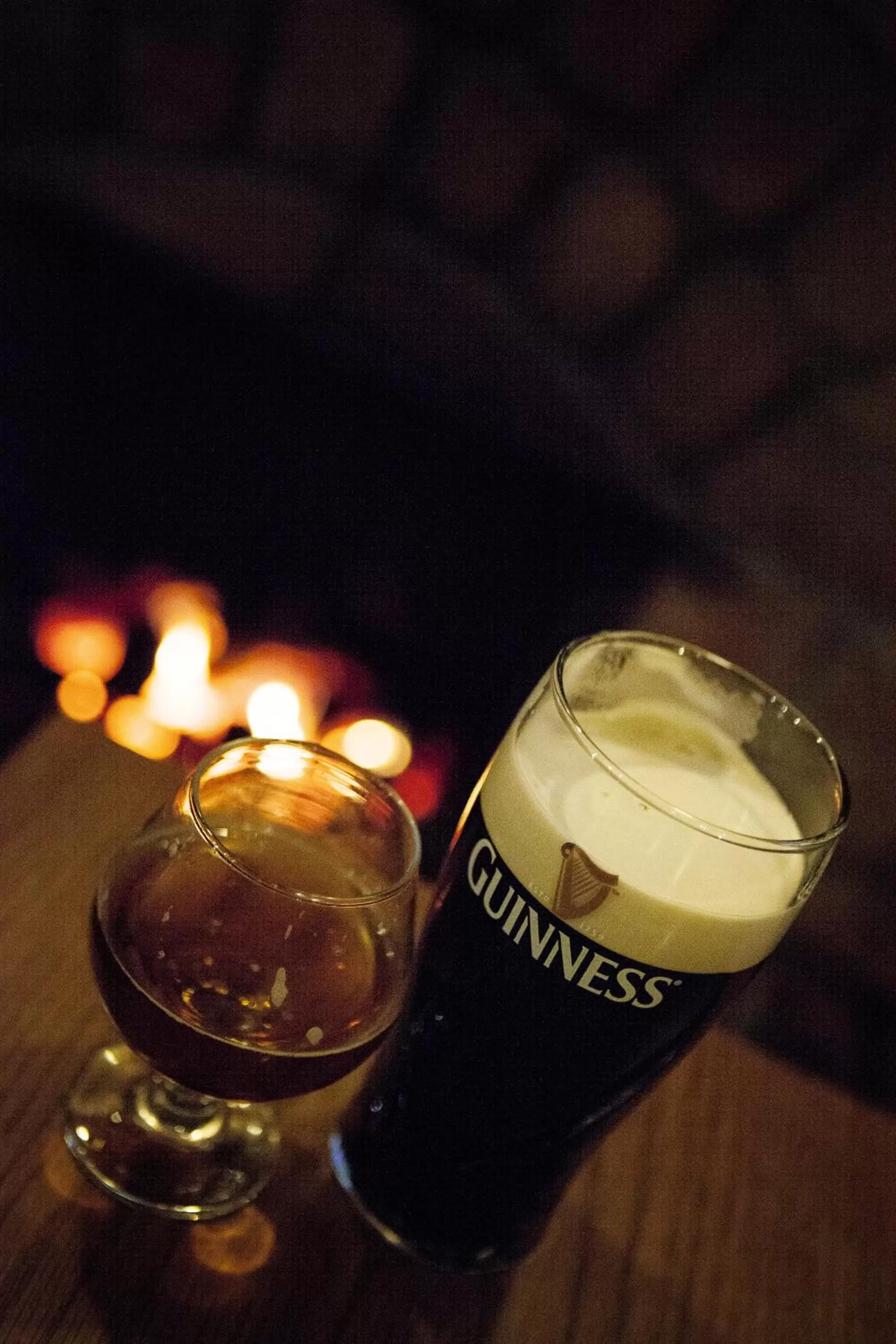 Alcoholic drinks in The Derg Arms B&B