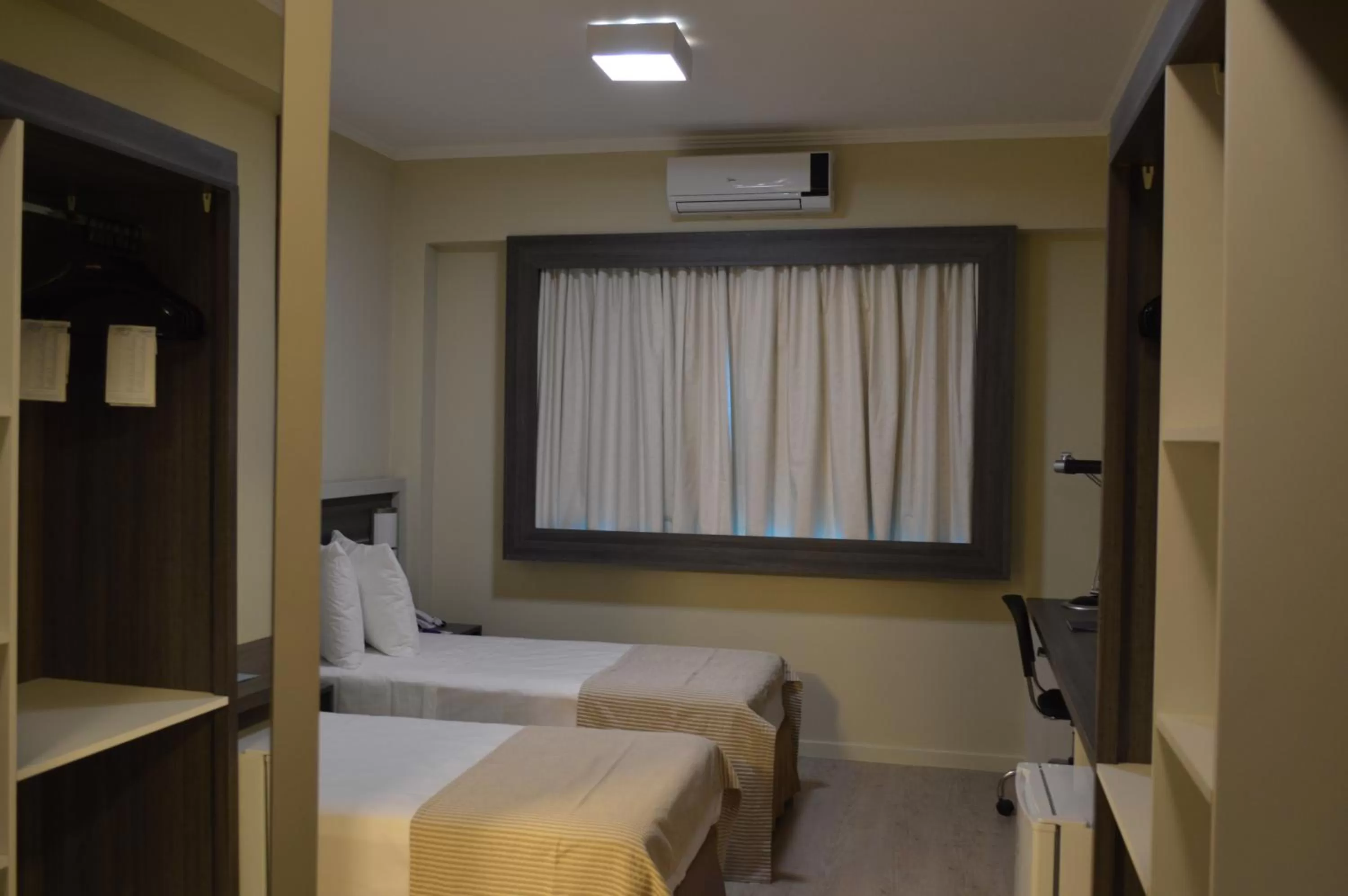 Photo of the whole room, Bed in Master Express Dom Pedro II - próximo ao Consulado Americano e Aeroporto