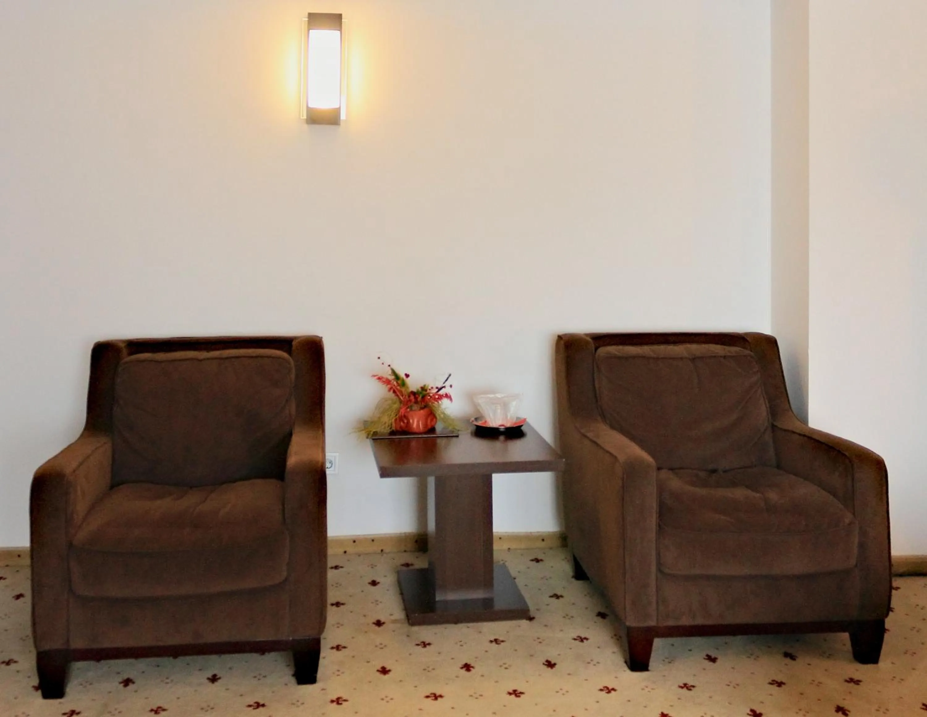 Seating area in Hotel Premier