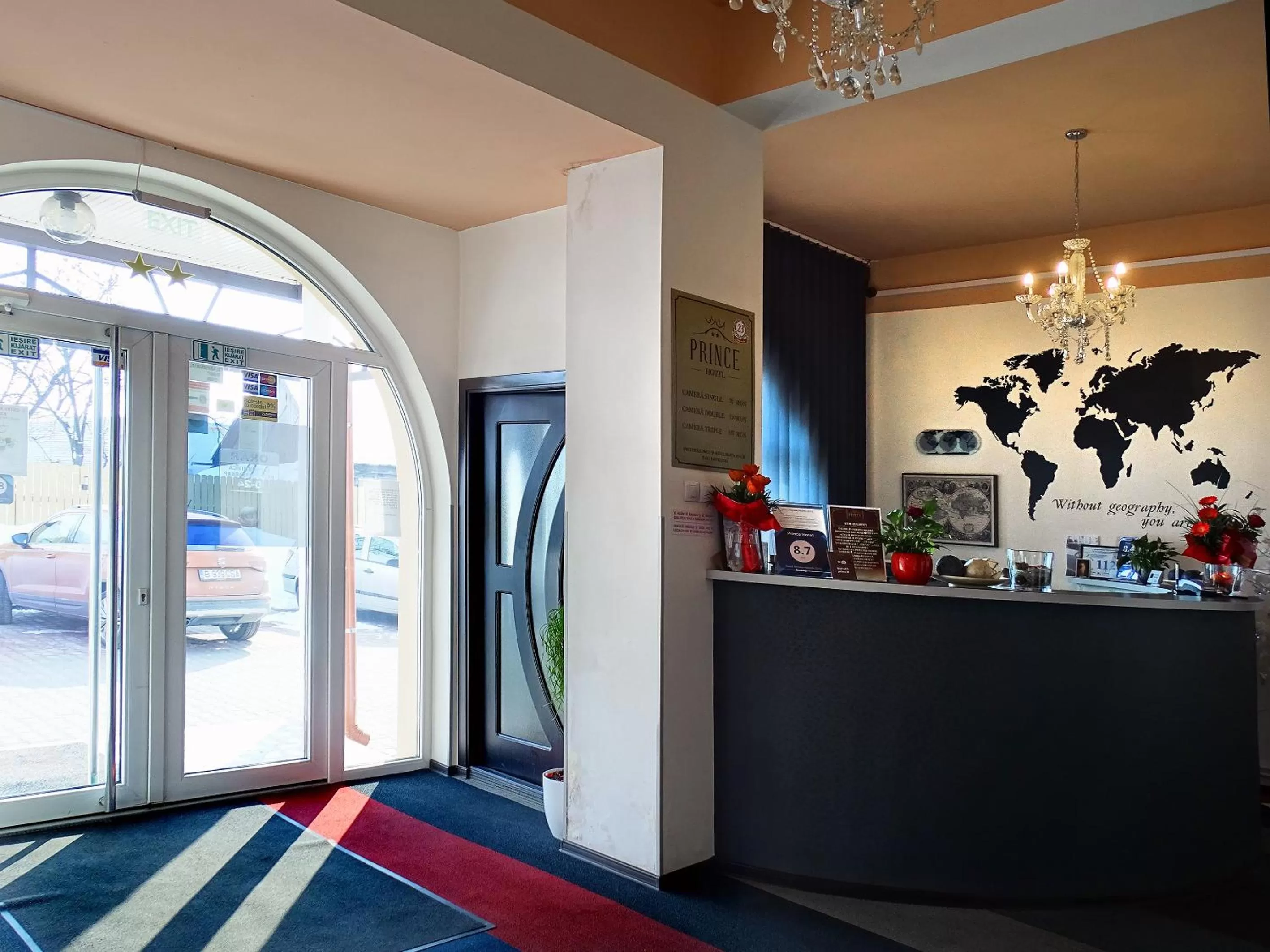 Lobby or reception in Prince Hotel