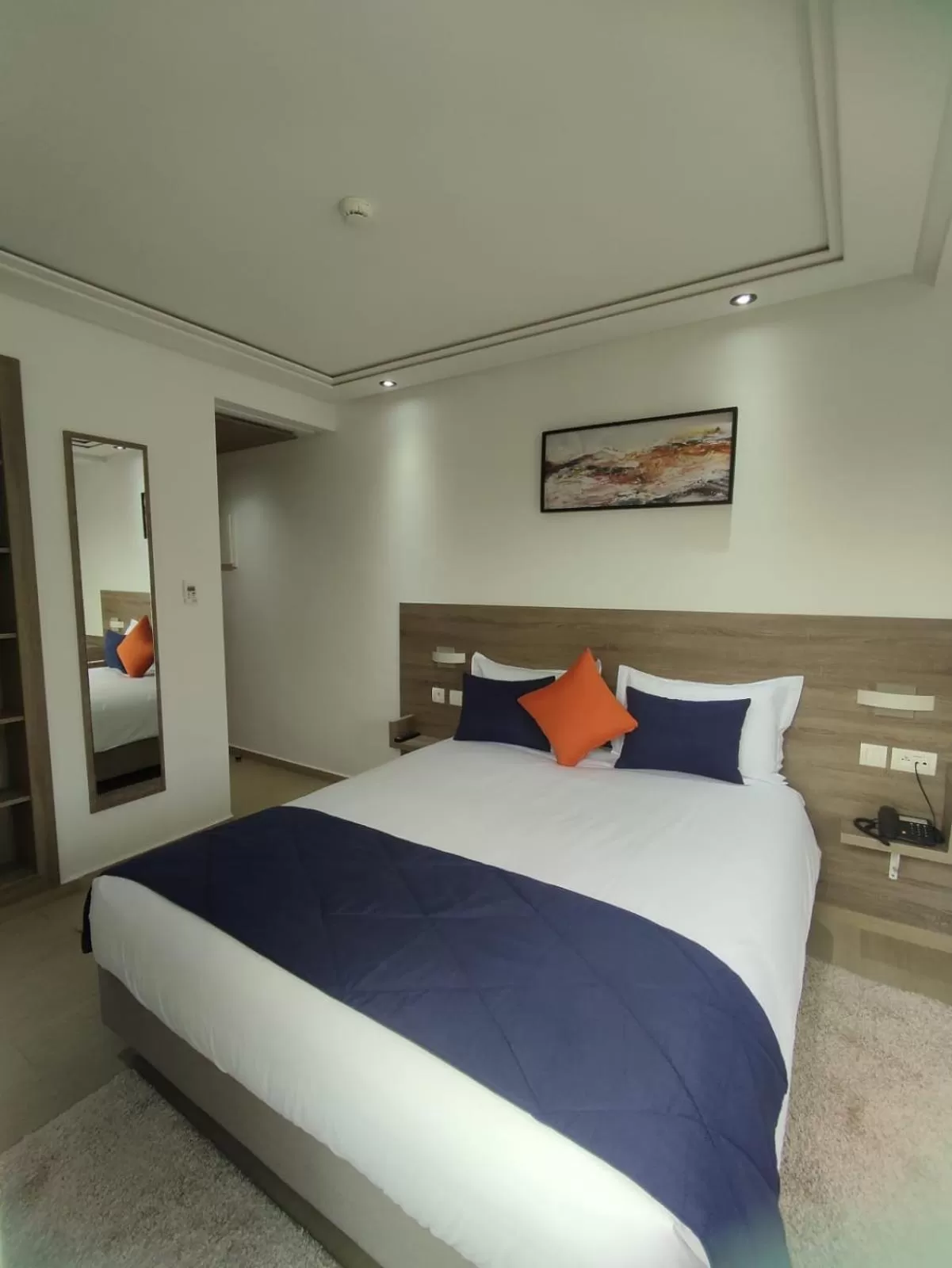 Bed in LOTUS HOTEL Casanearshore