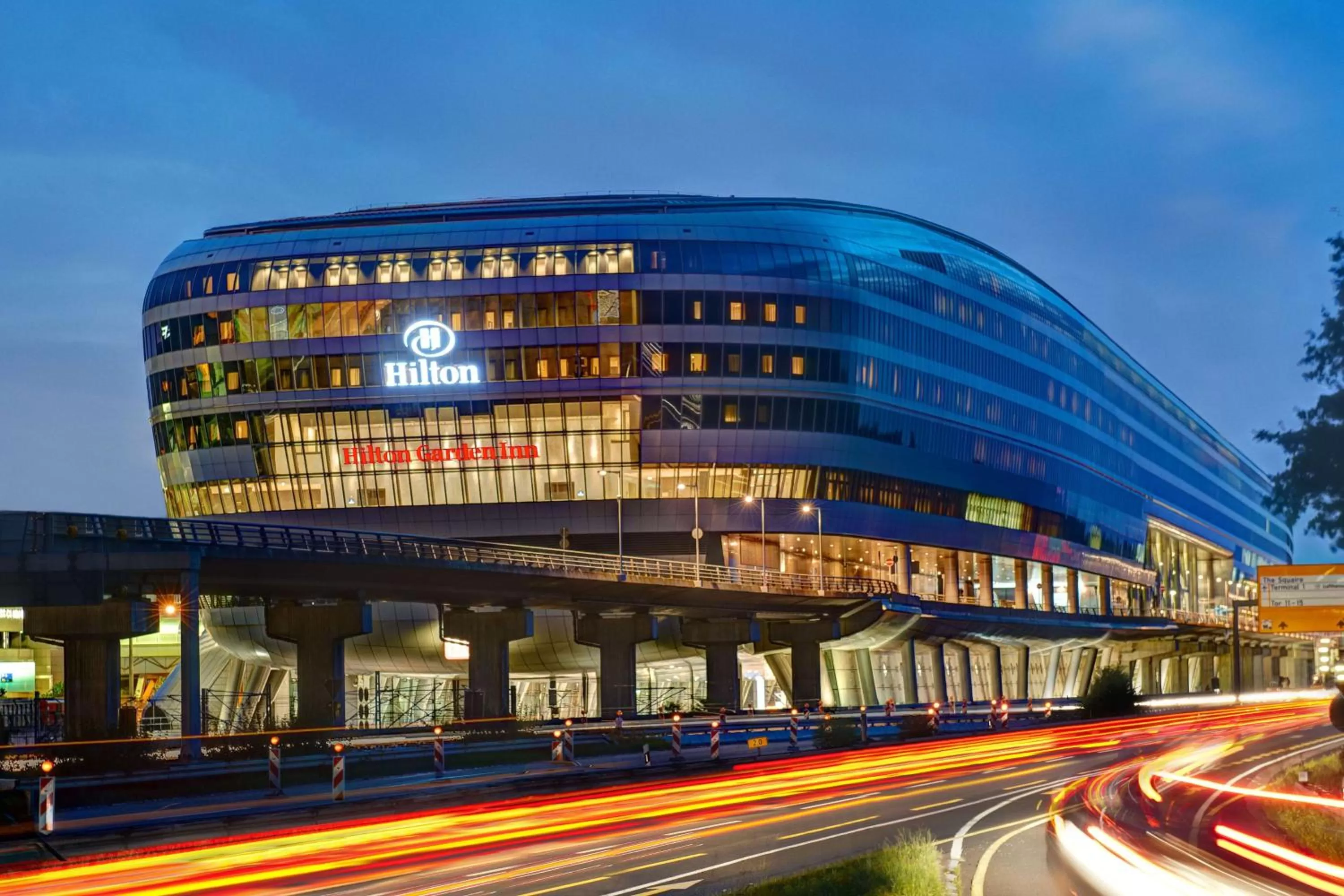 Property building in Hilton Garden Inn Frankfurt Airport