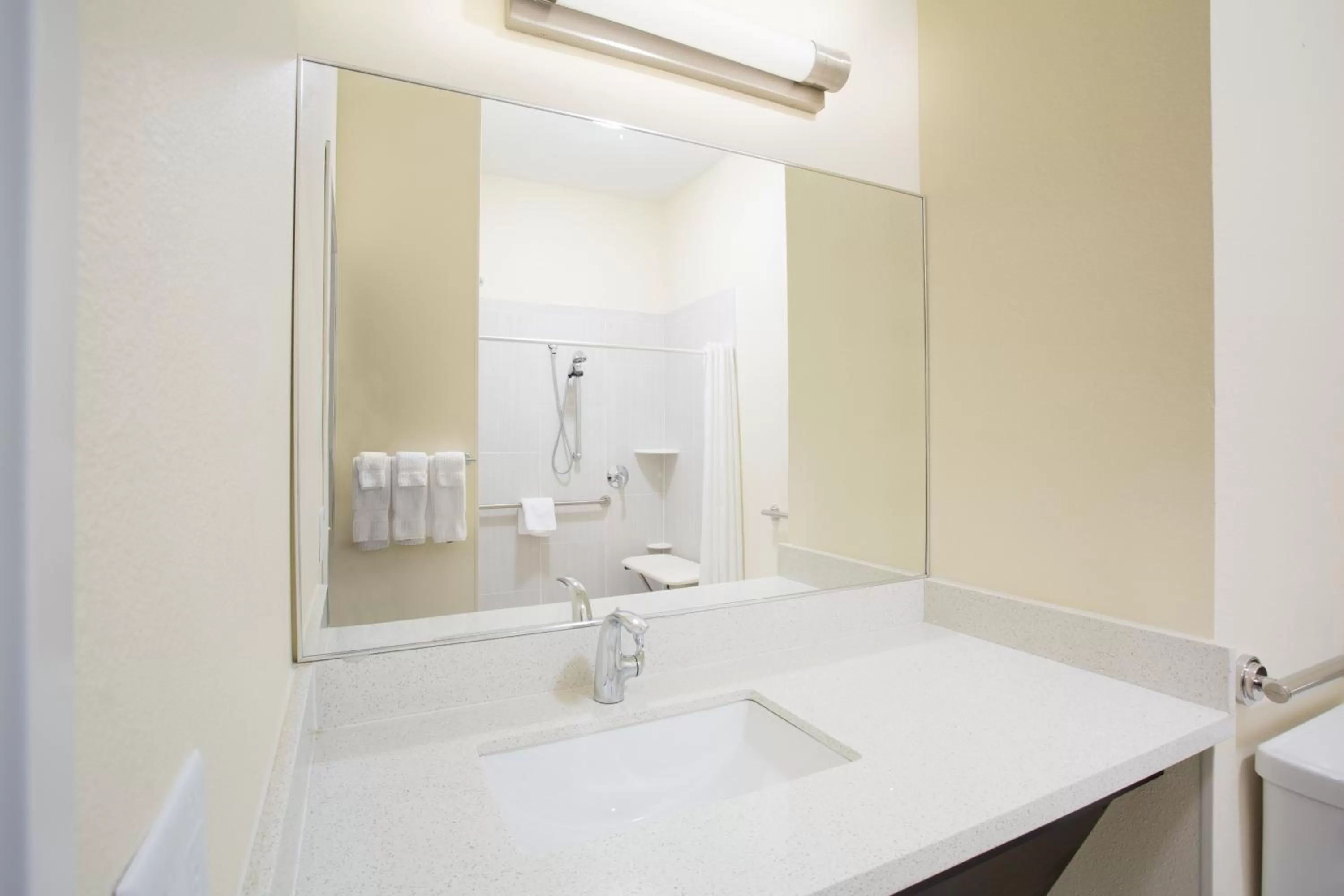 Bathroom in Candlewood Suites Longmont - Boulder Area by IHG