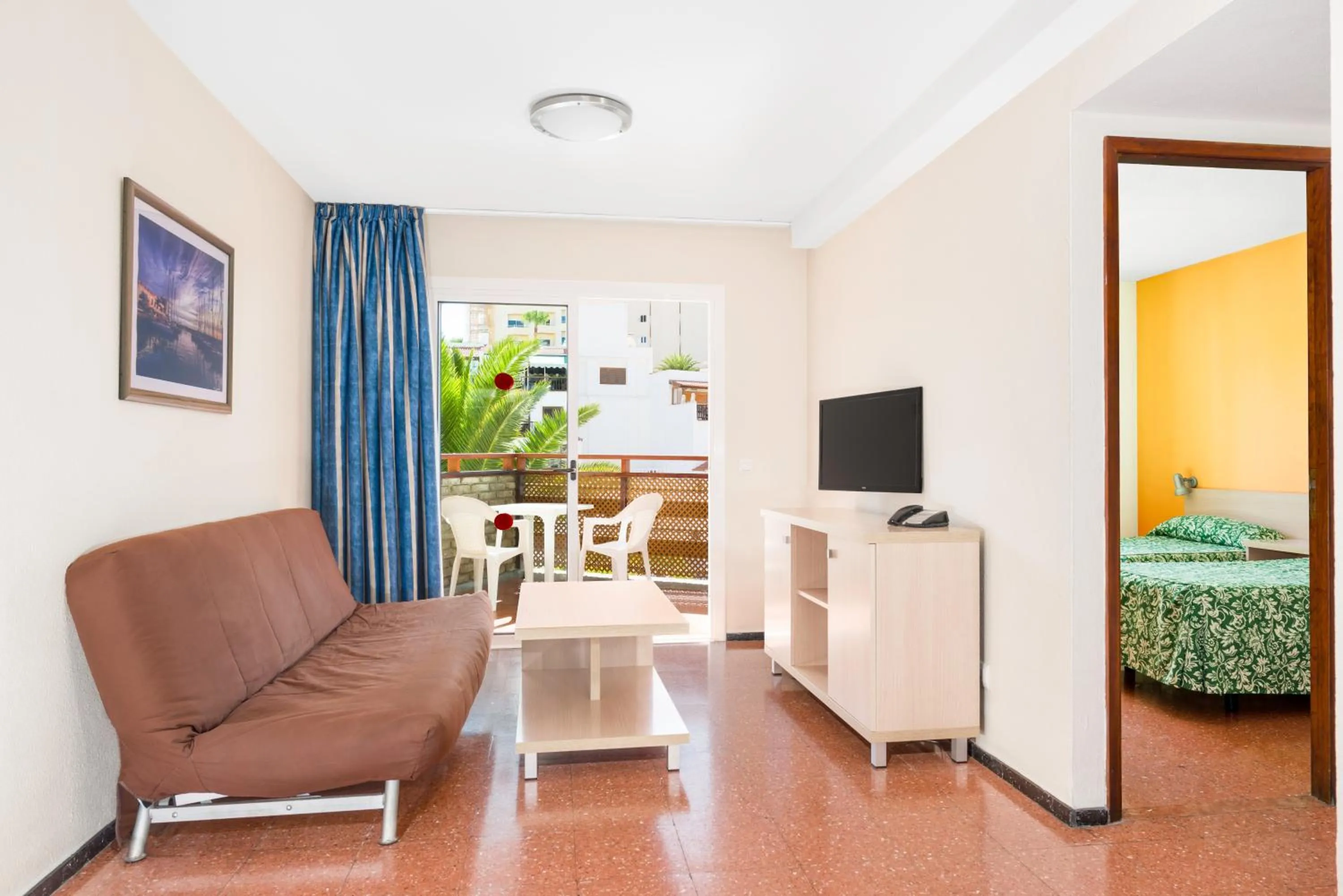 Living room in Apartamentos las Góndolas