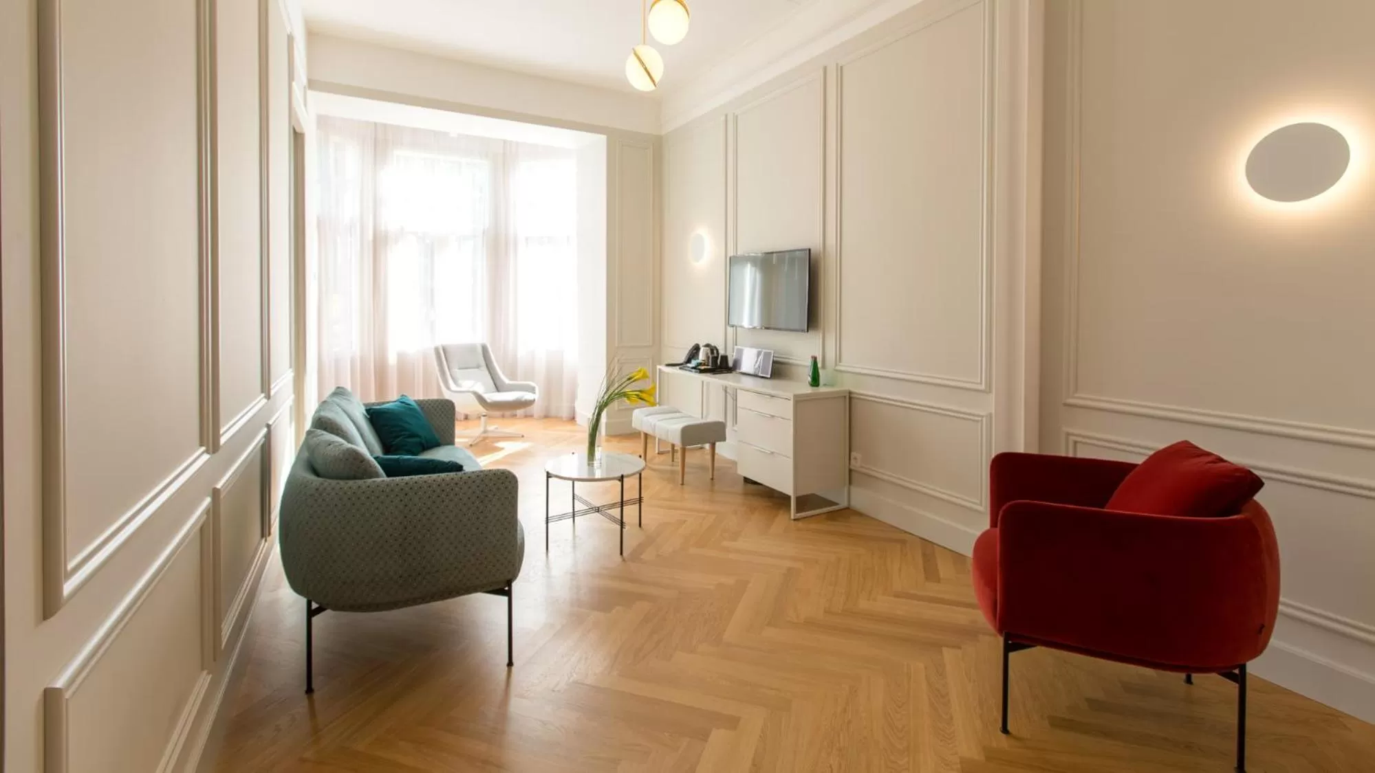 Living room in Park Hotel Viljandi