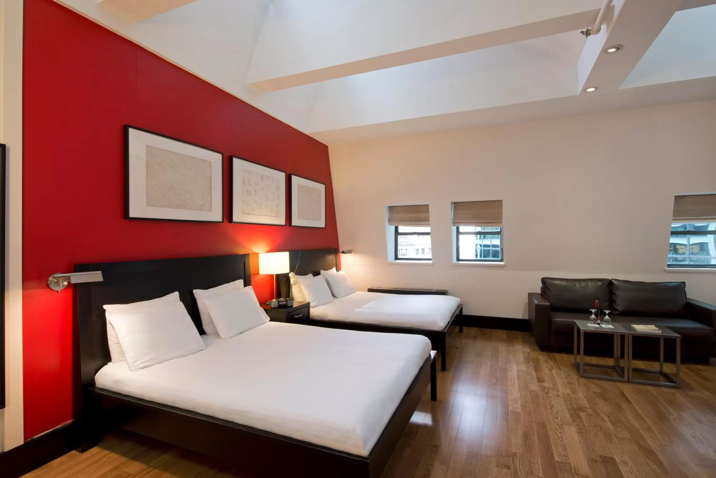 Bed in Eurostars Wall Street