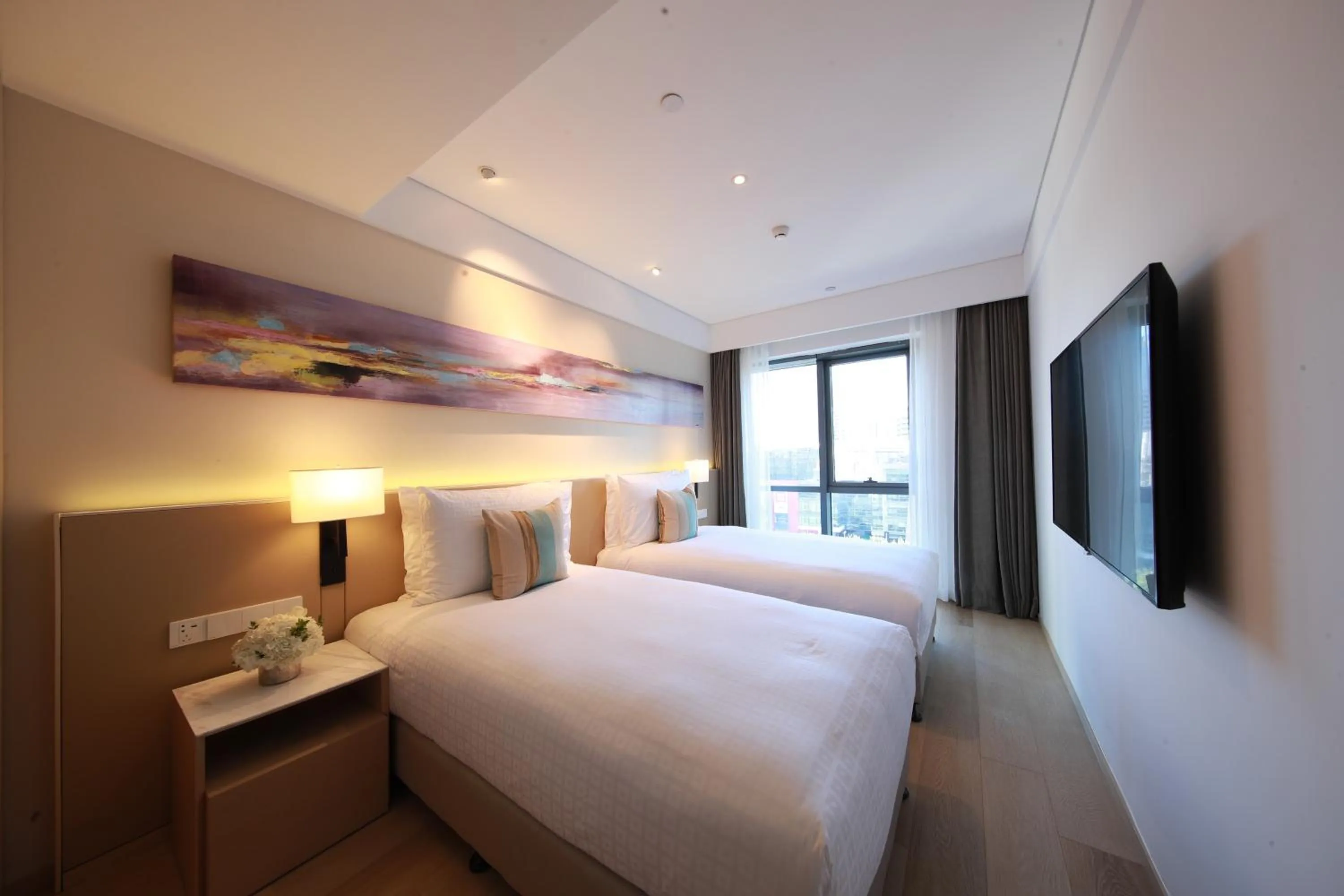 Photo of the whole room, Bed in Sincere Residence Changfeng - Changfeng Ecological Business District