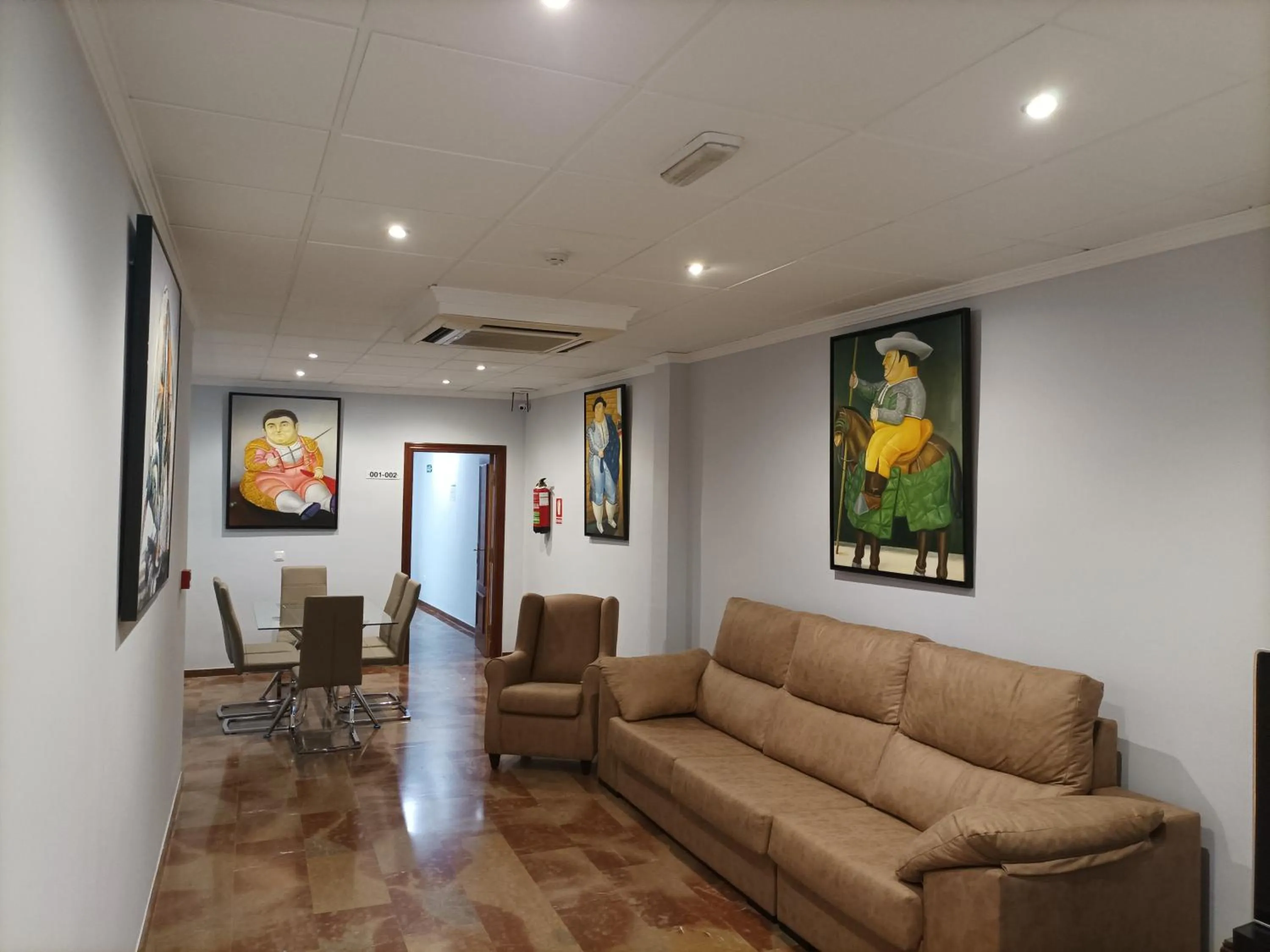 Living room in Hostal San Cayetano