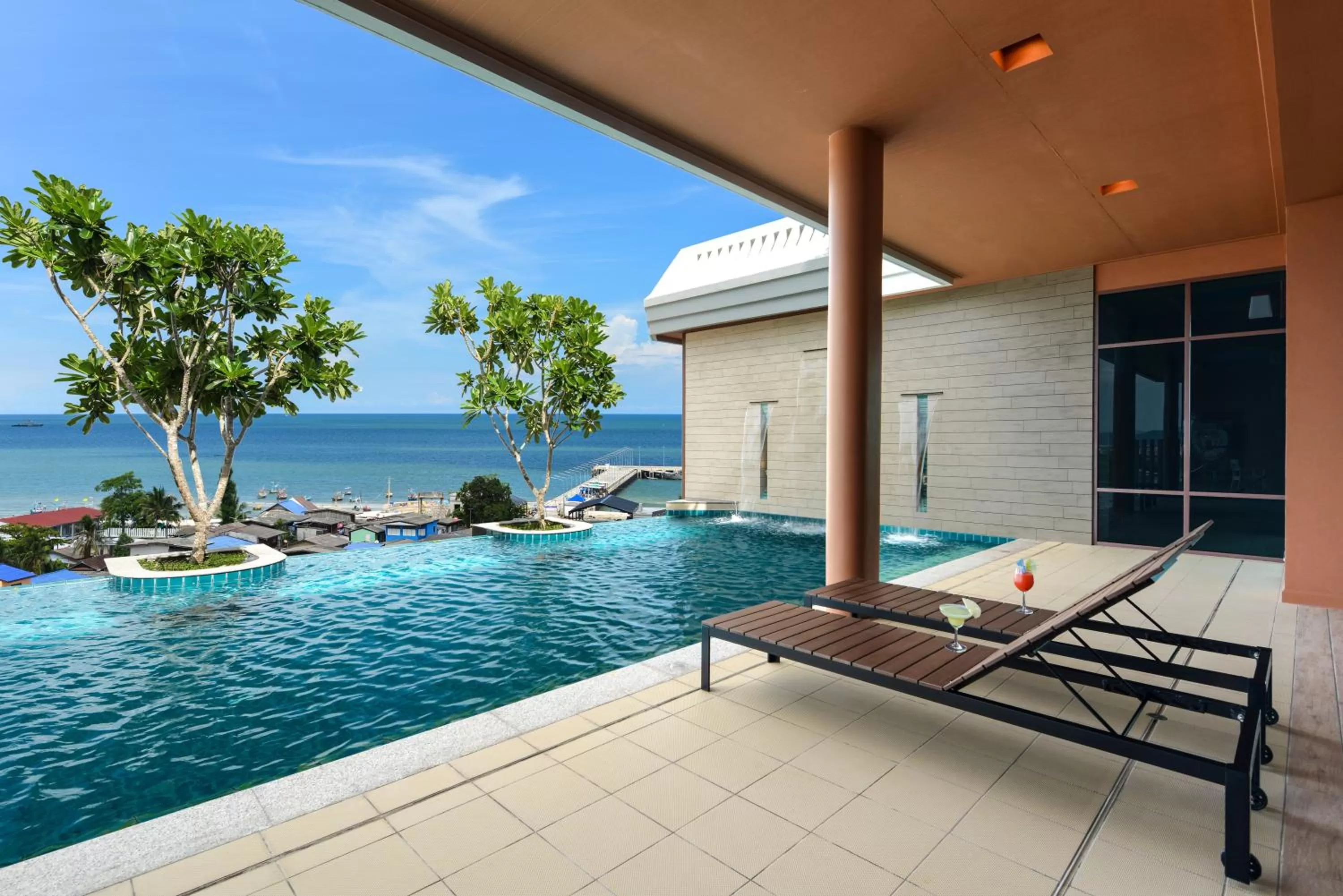 Sea view in Hisea Huahin Hotel