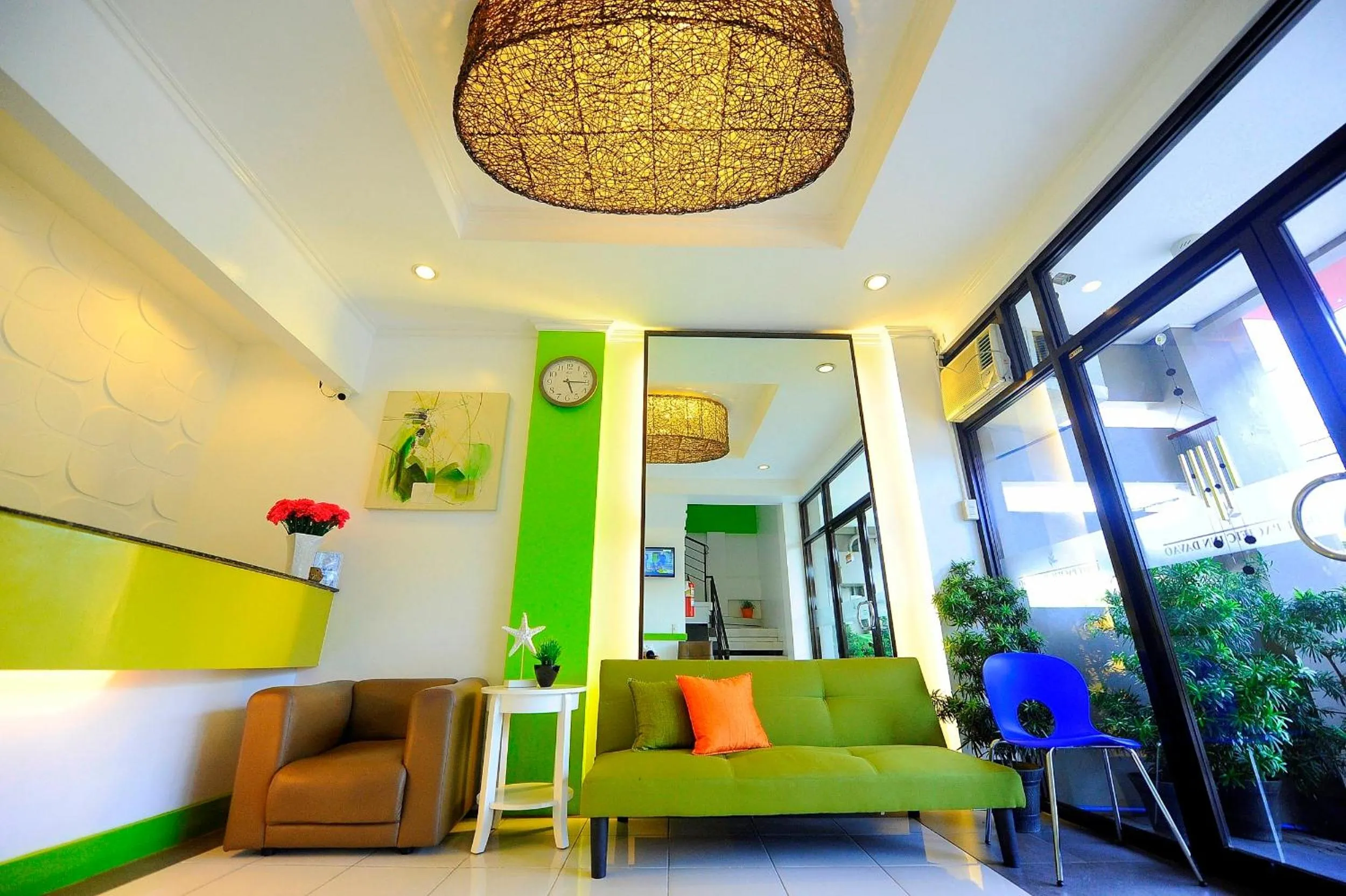 Lobby or reception in First Pacific Inn Davao