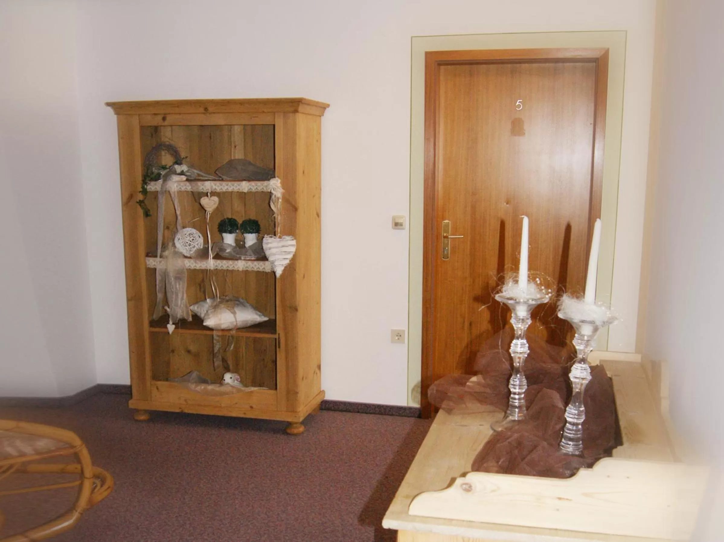 Decorative detail, Bed in Zum Bräu-Toni