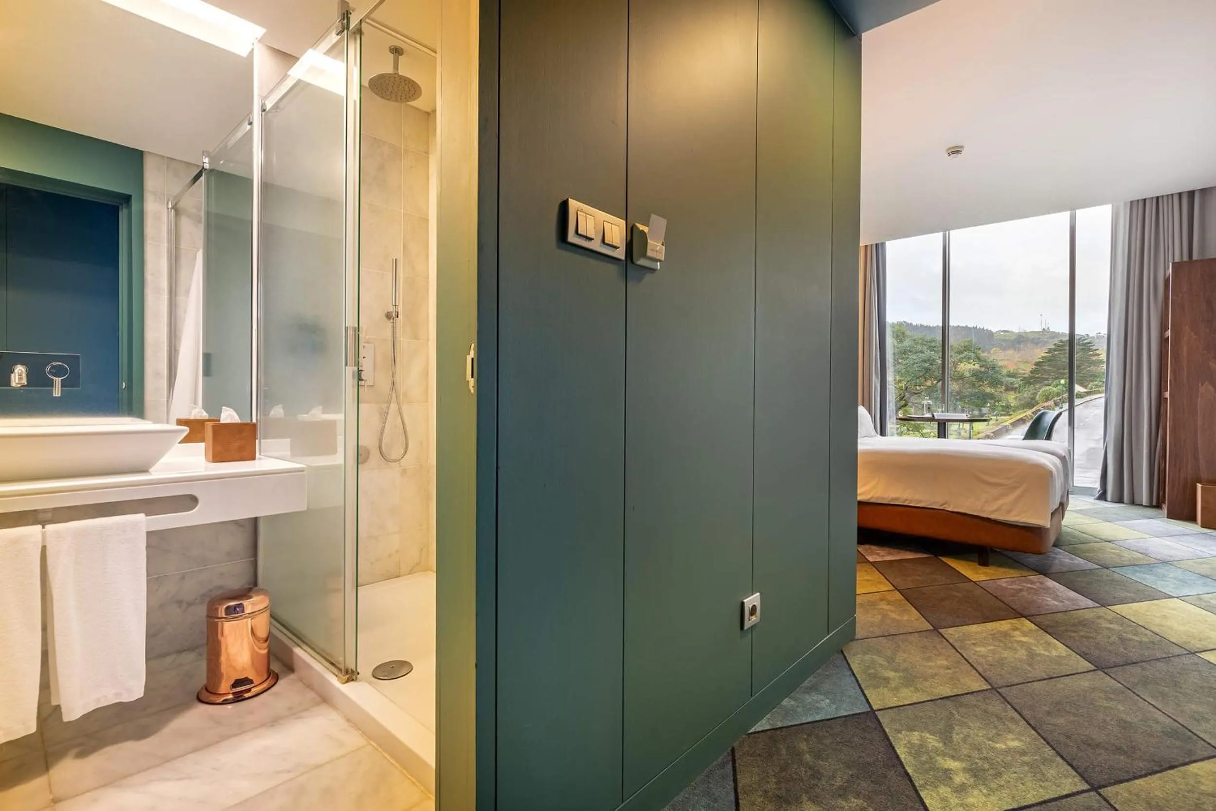 Bedroom, Bathroom in Furnas Boutique Hotel - Thermal & Spa