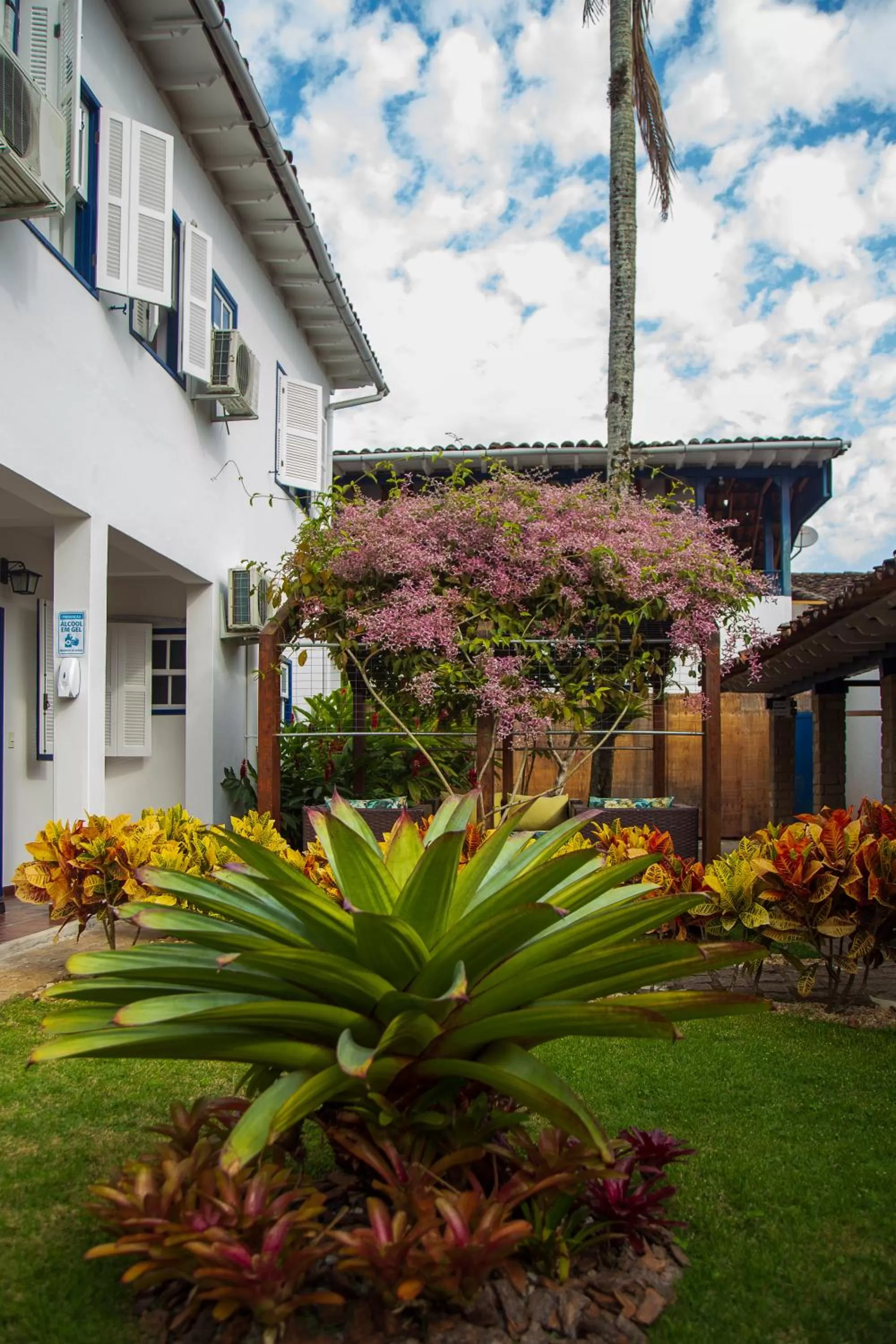 Garden in Pousada Aconchego