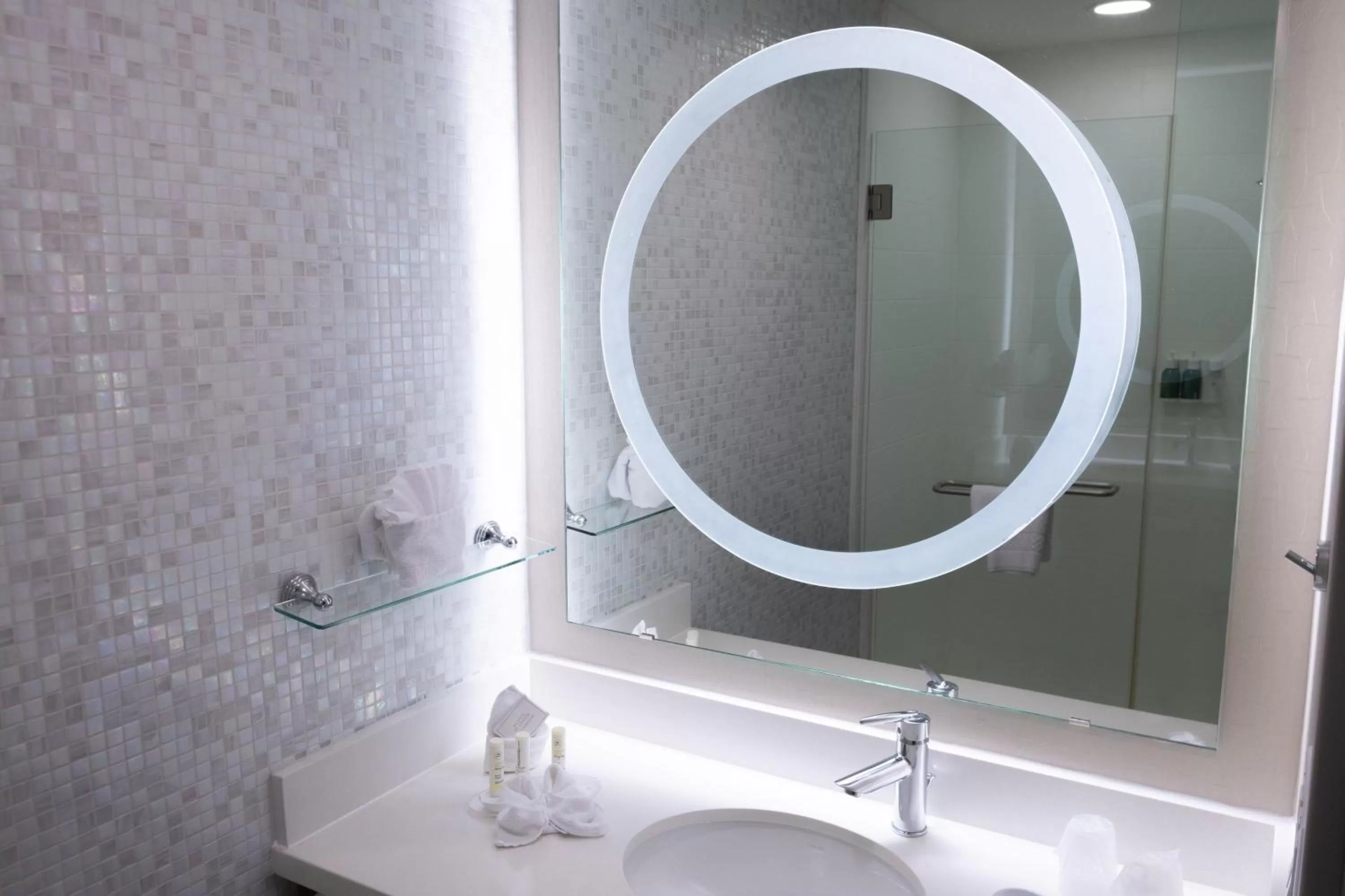 Bathroom in SpringHill Suites by Marriott Dallas Lewisville