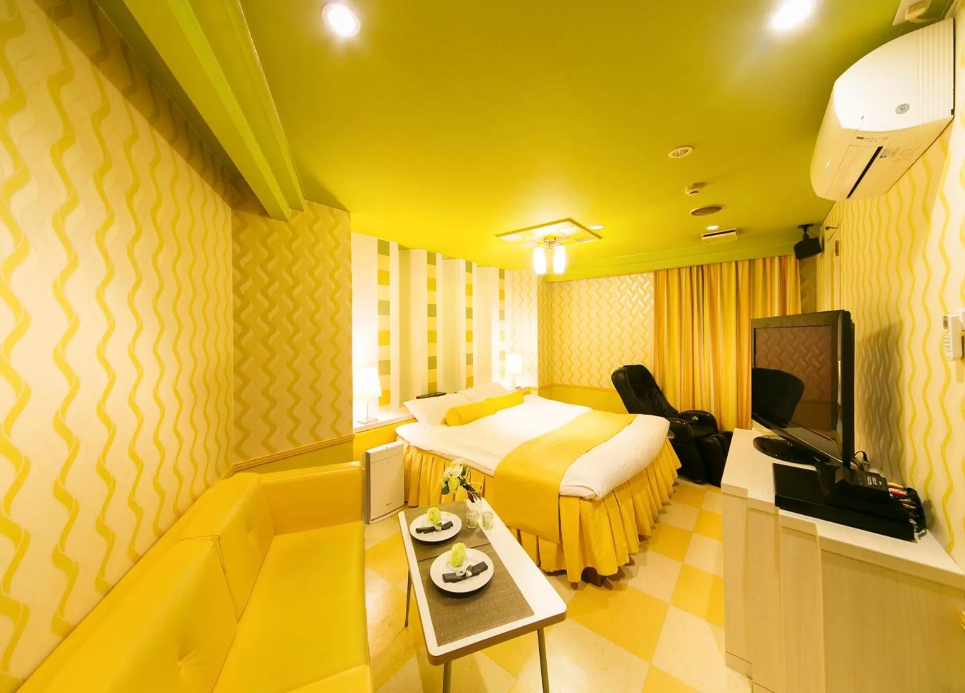 Photo of the whole room, Bed in Hotel Renaissance Sendai -Adult Only