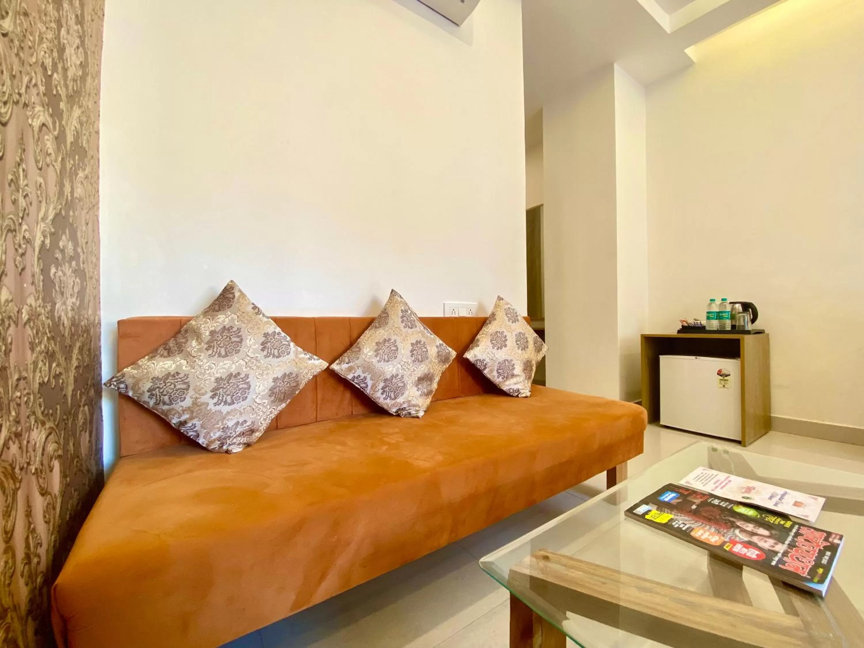 Bed in Arogyadham Wellness Retreat