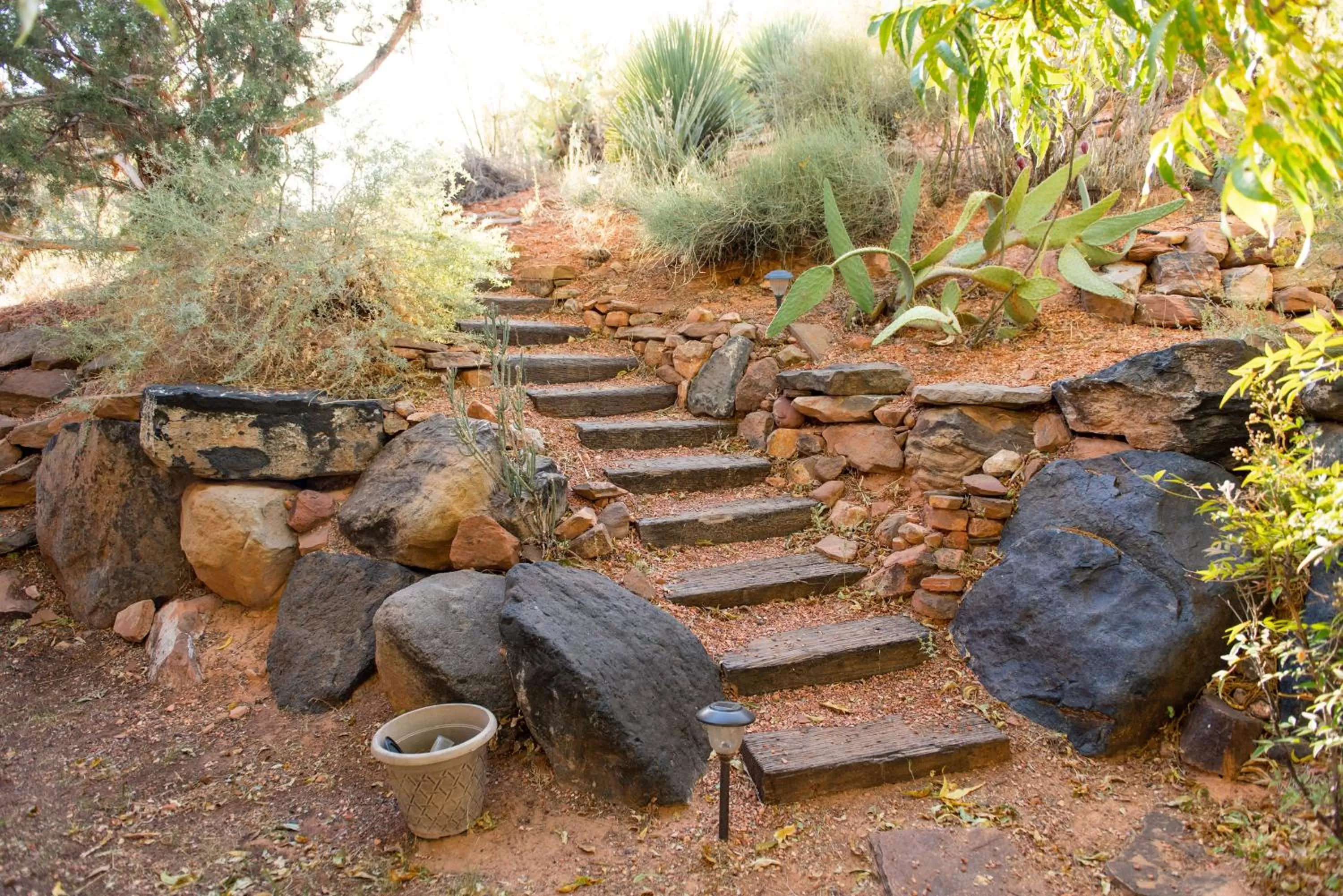 Natural landscape in Red Rock Inn Cottages