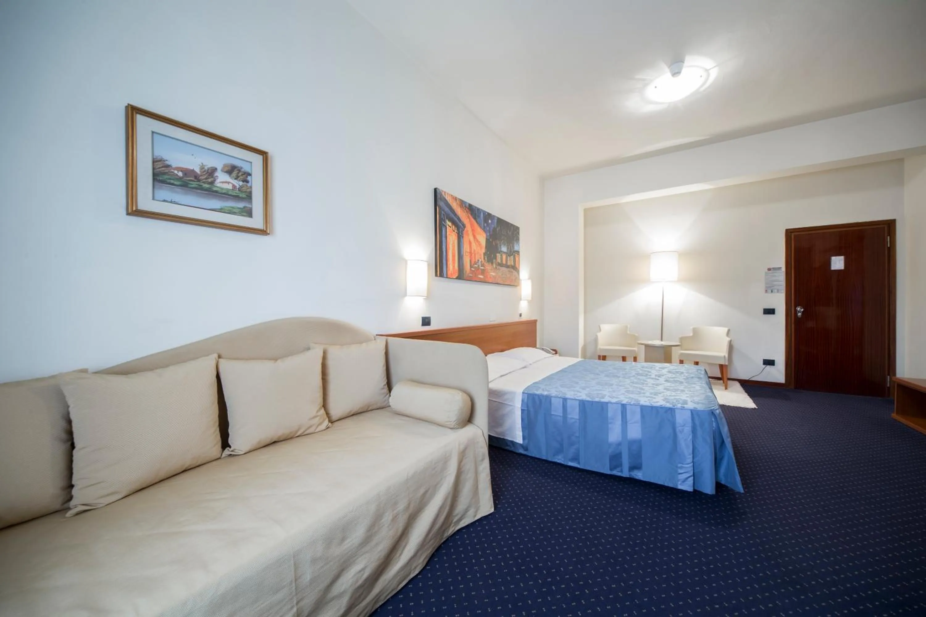 Bed in Hotel Elefante Bianco