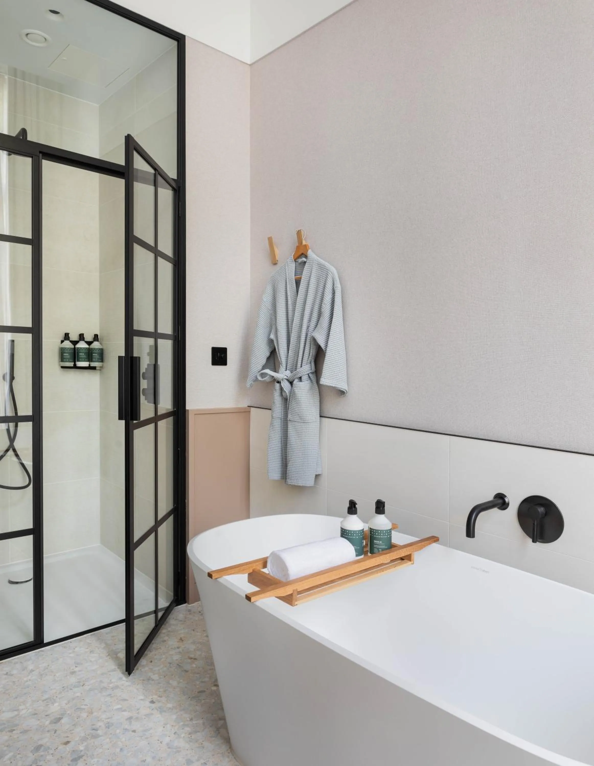 Bathroom in Inhabit Queen's Gardens, a Member of Design Hotels