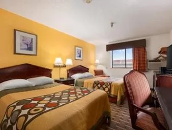 Double Room with Two Double Beds - Smoking in Super 8 by Wyndham Brookville