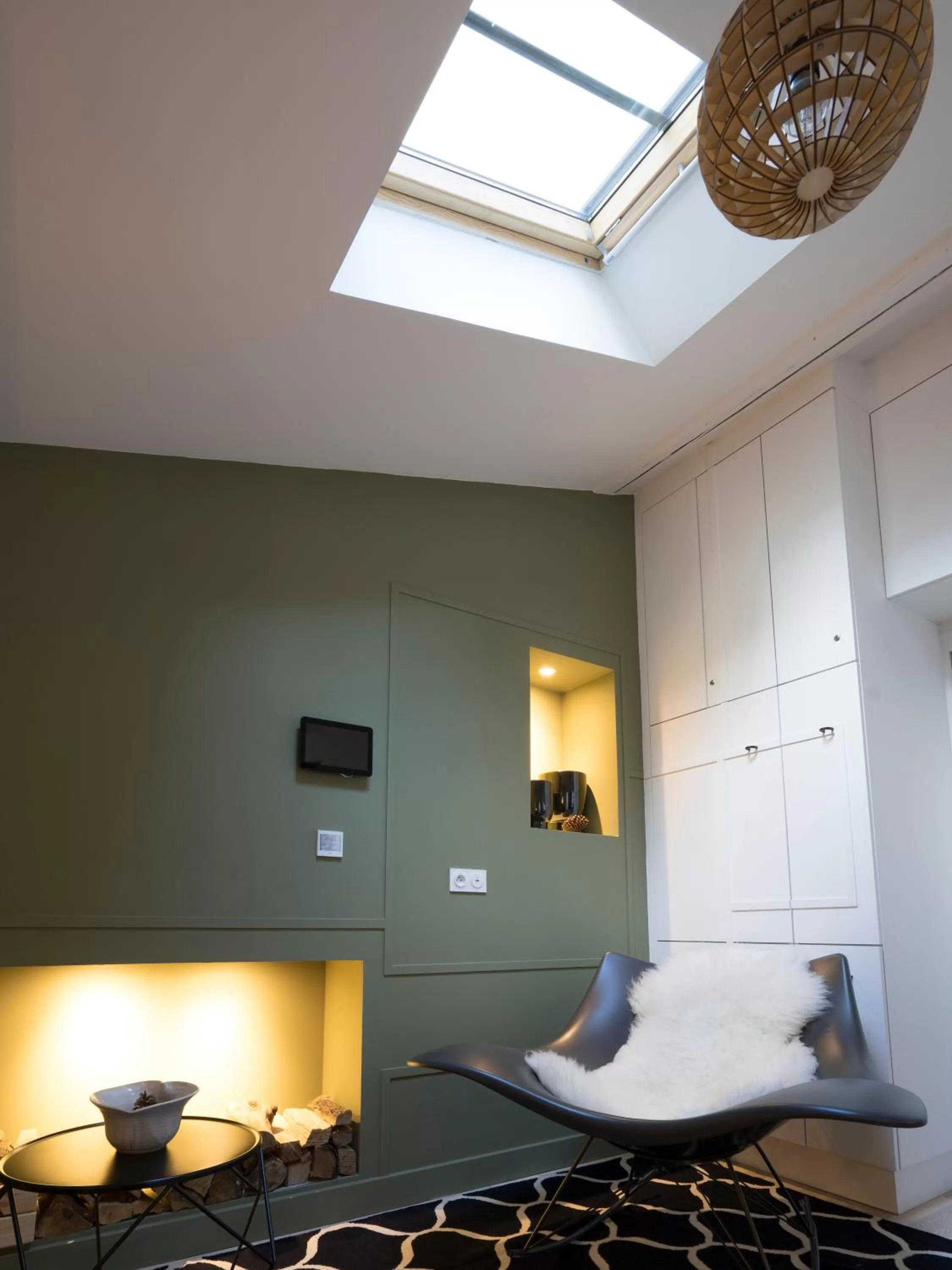 Living room, Seating Area in MiHotel Comte