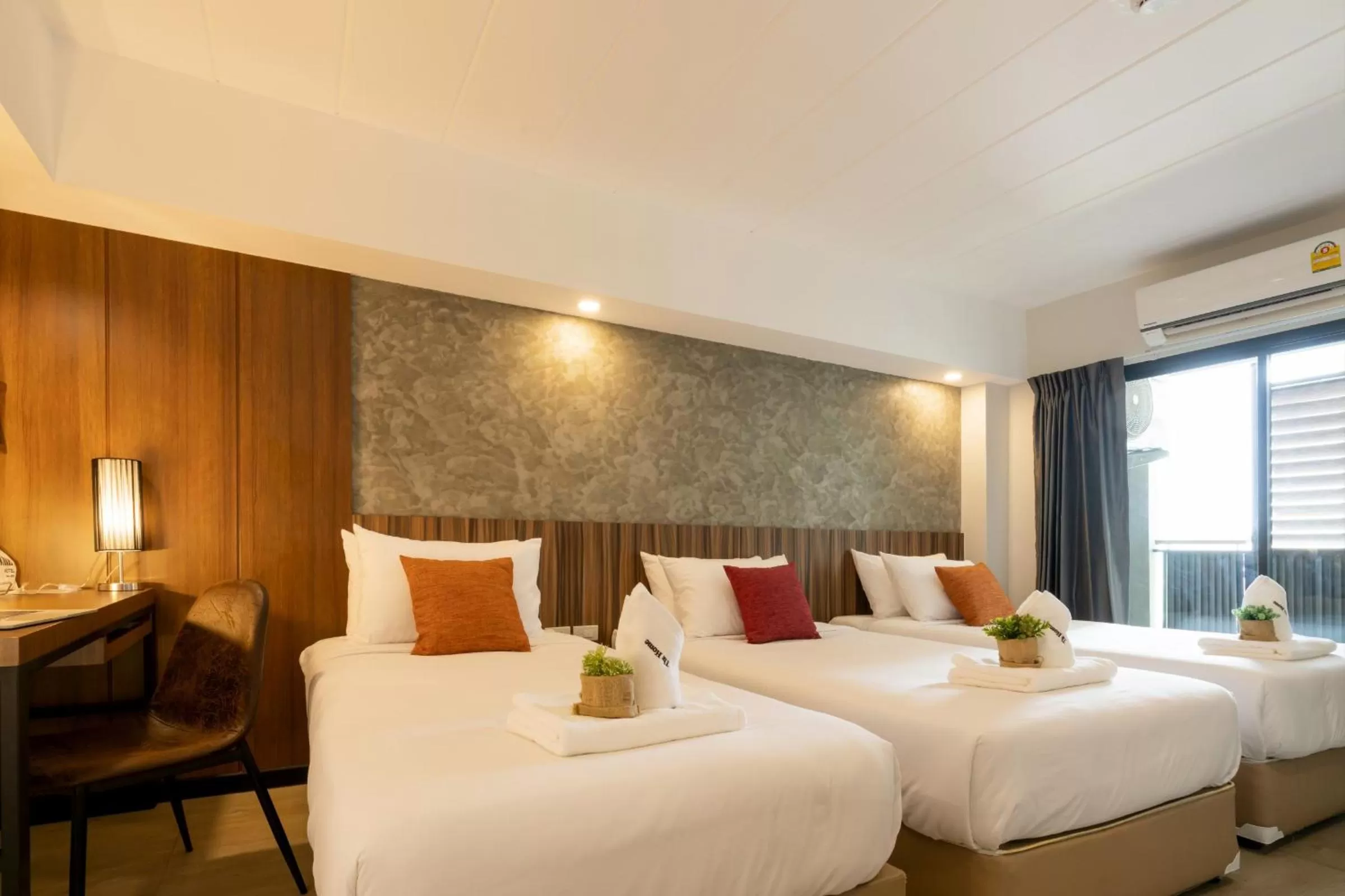 Bed in The Home Hotel SHA