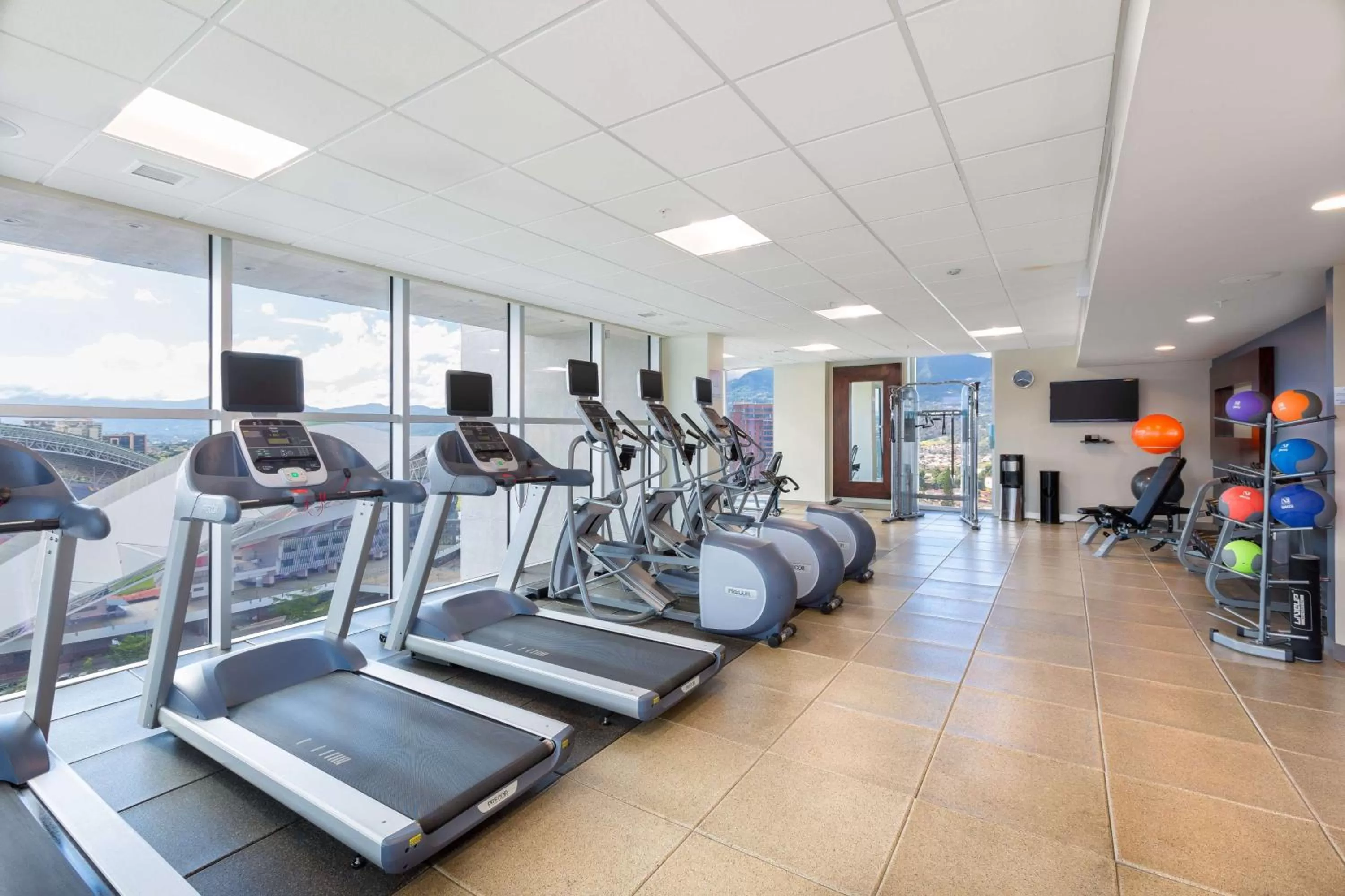 Fitness centre/facilities in Hilton Garden Inn San Jose La Sabana, Costa Rica