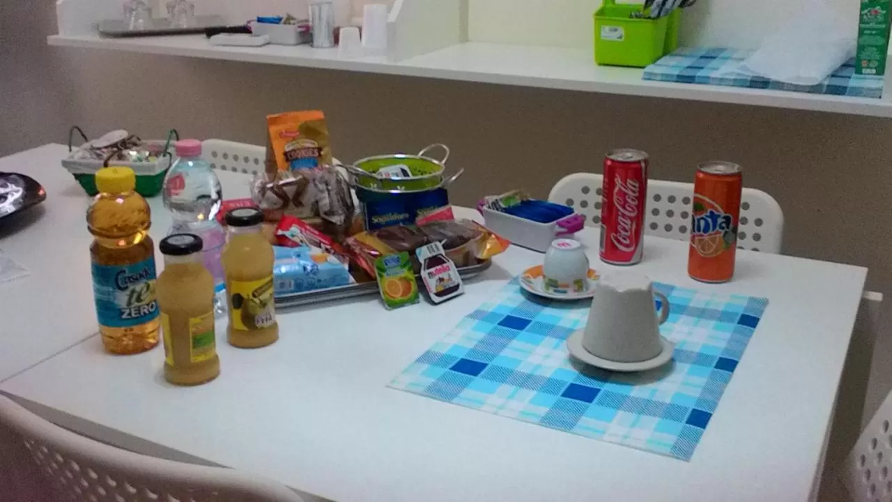 Food and drinks in Bed And Breakfast Priscilla