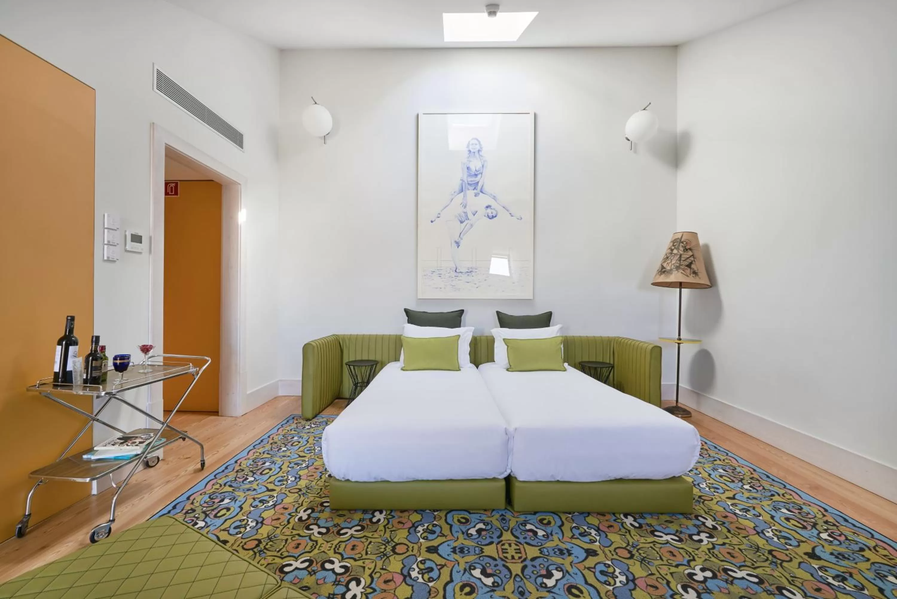 Bed in Cais Urban Lodge