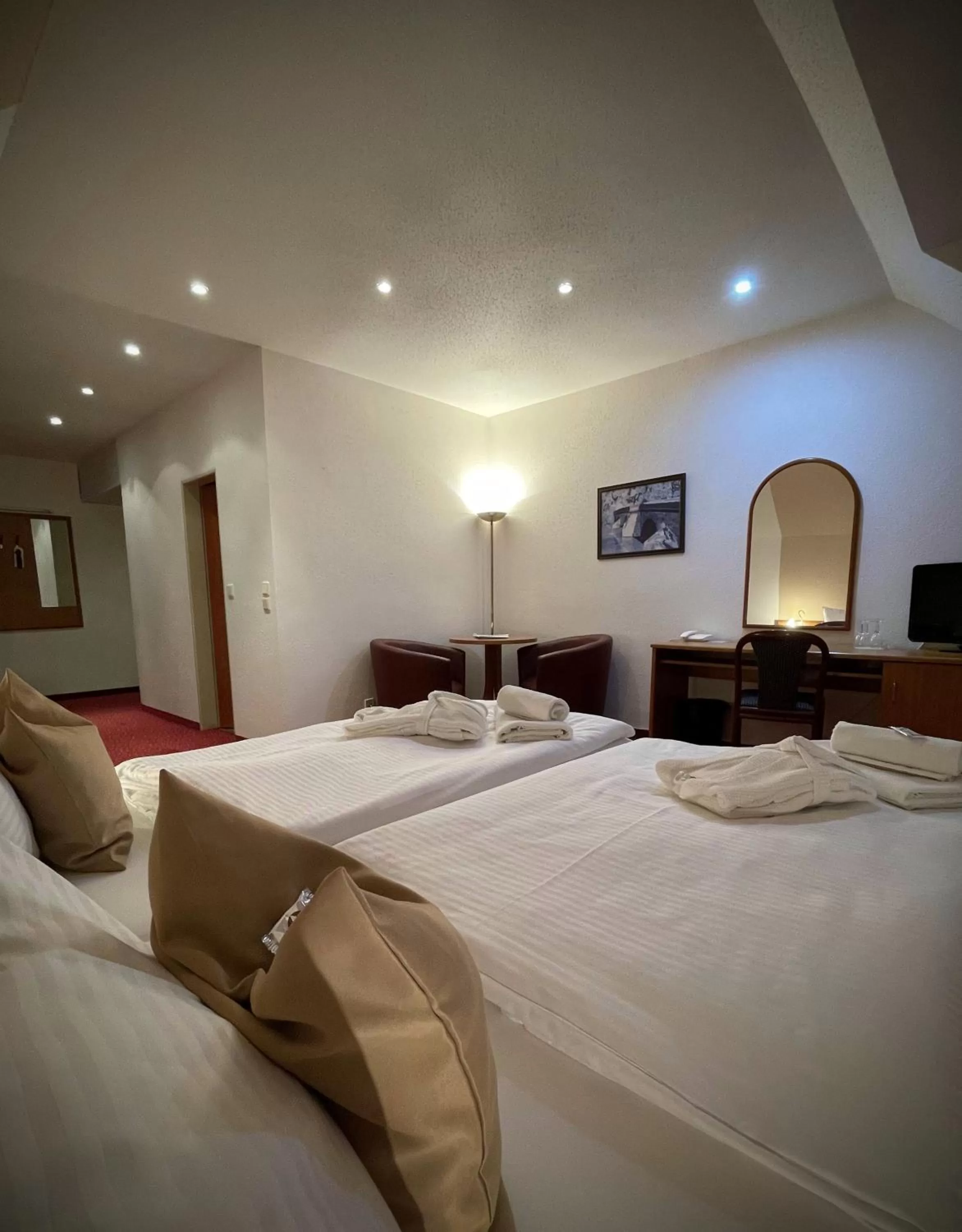Photo of the whole room, Bed in Lázeňský hotel Pyramida