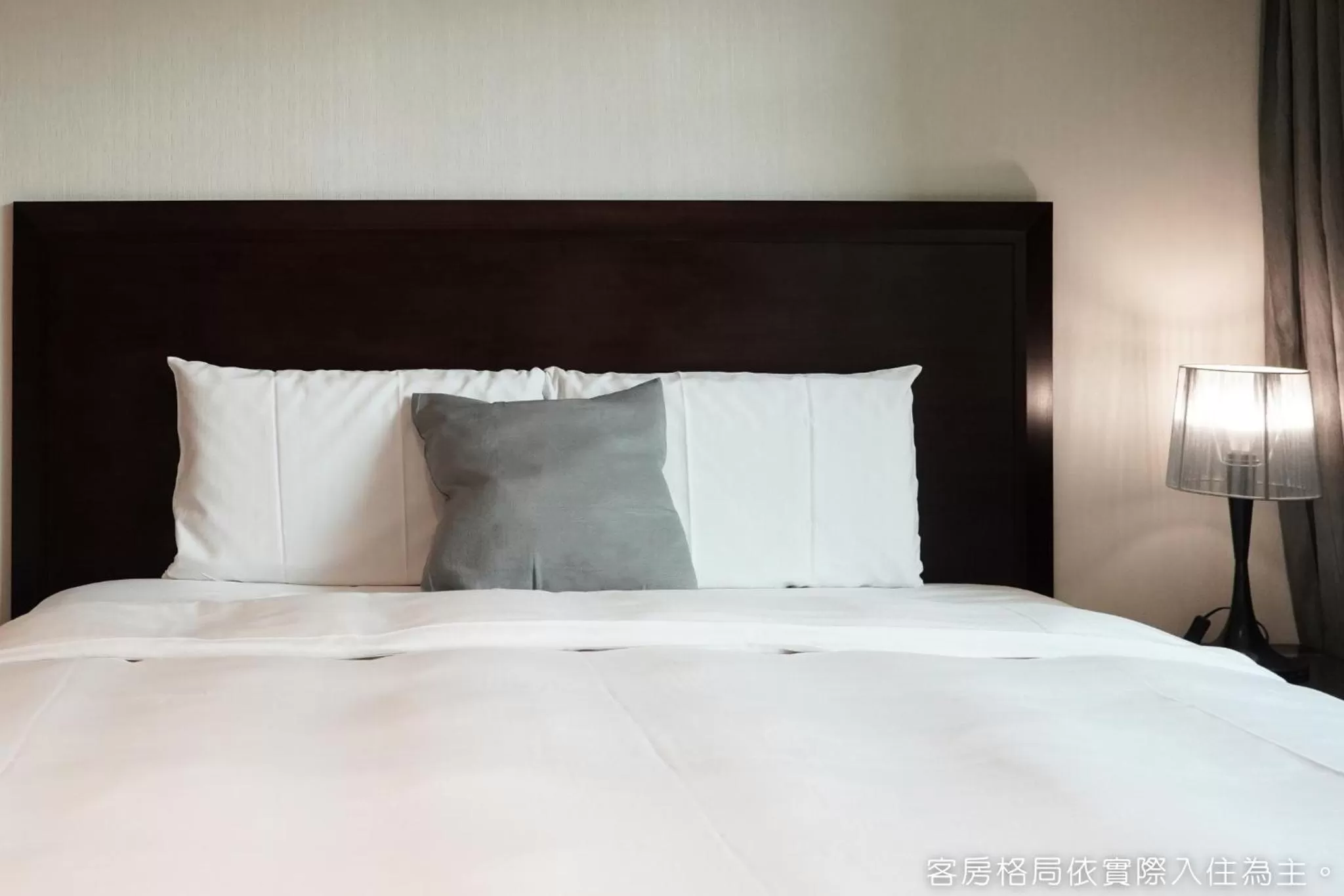 Bed in Talmud Hotel Kaohsiung LoveRiver