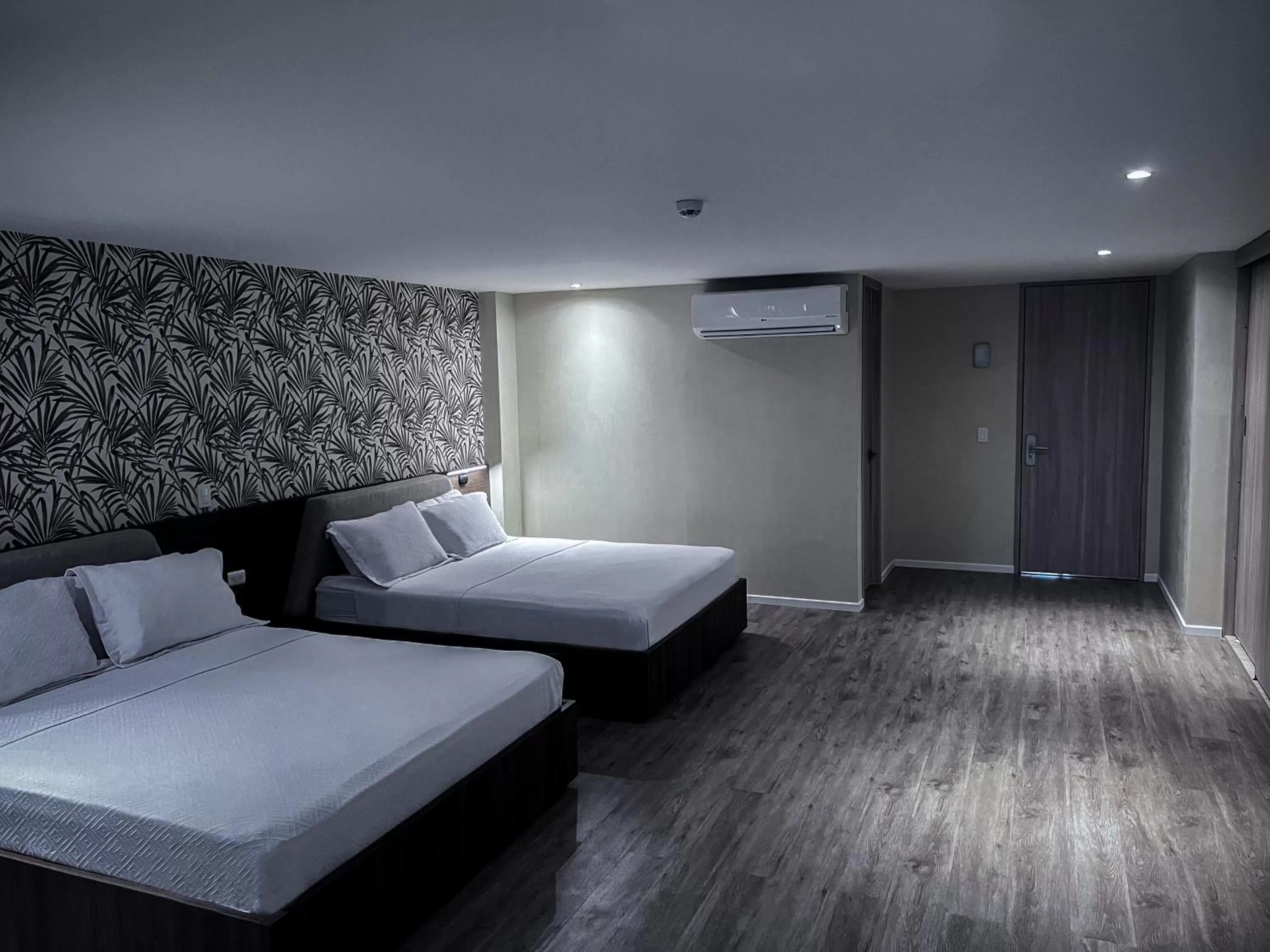 Bed in Eslait Hotel & Apartamentos