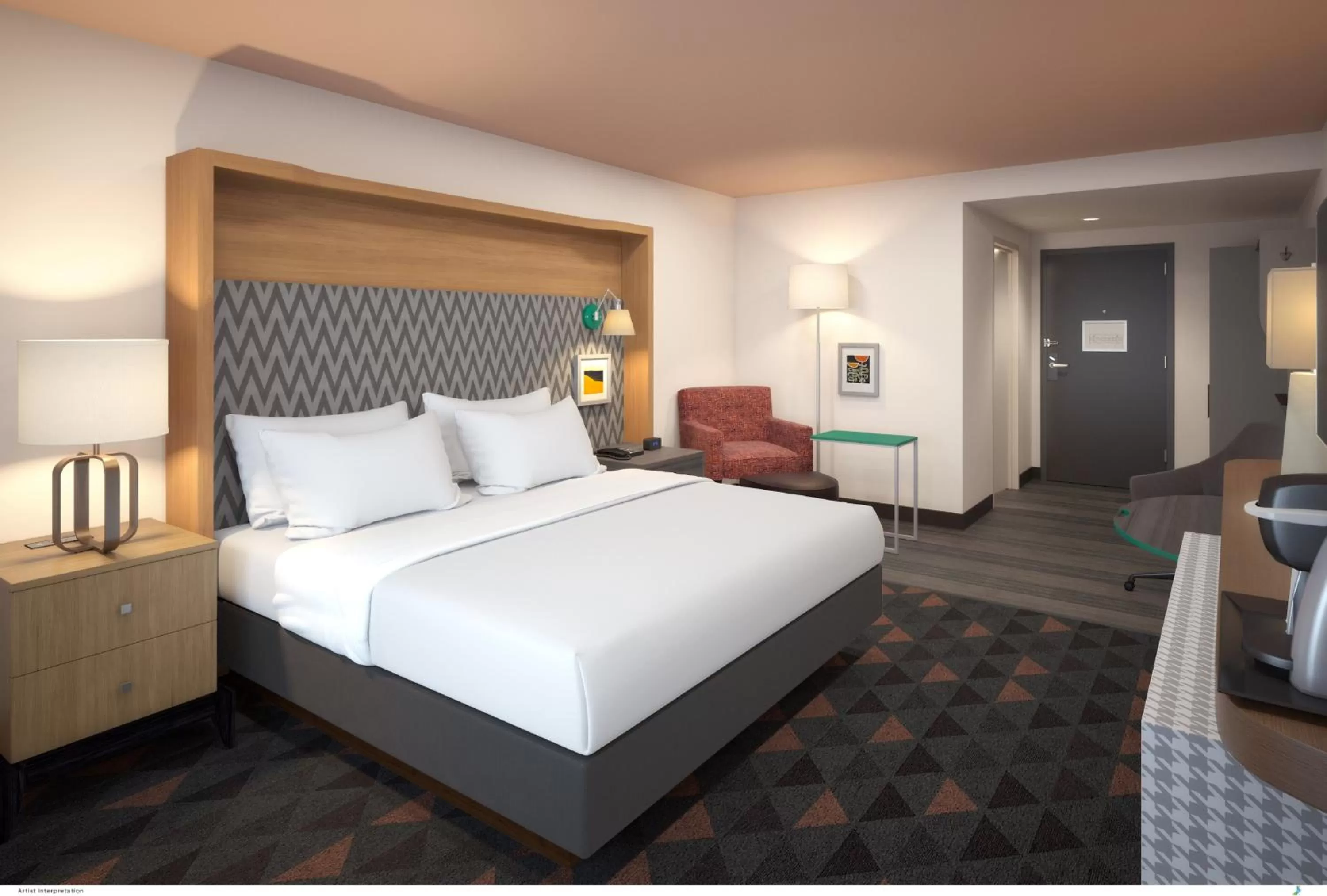 King Room - Hearing Accessible - Non-Smoking in Holiday Inn Hotel & Suites - Decatur, an IHG Hotel