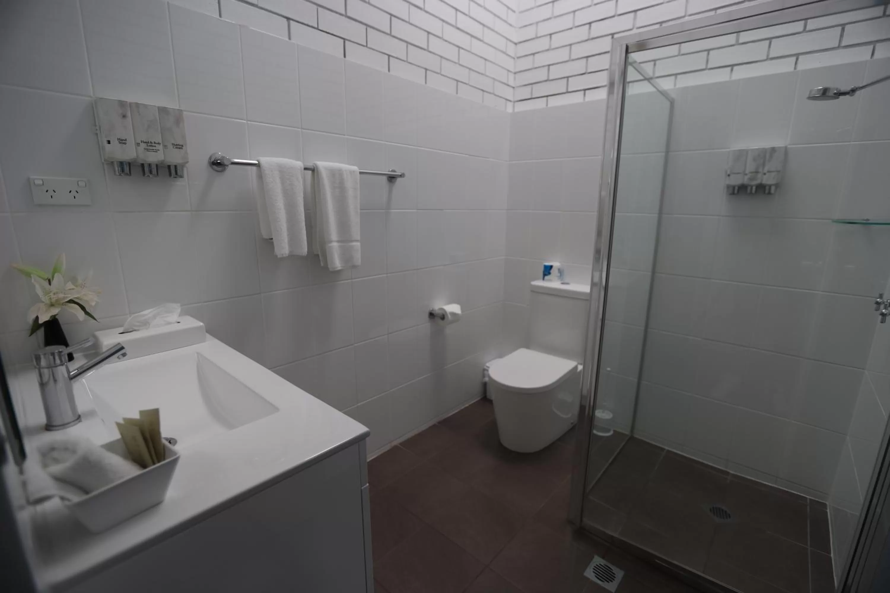 Bathroom in The Town House Motor Inn