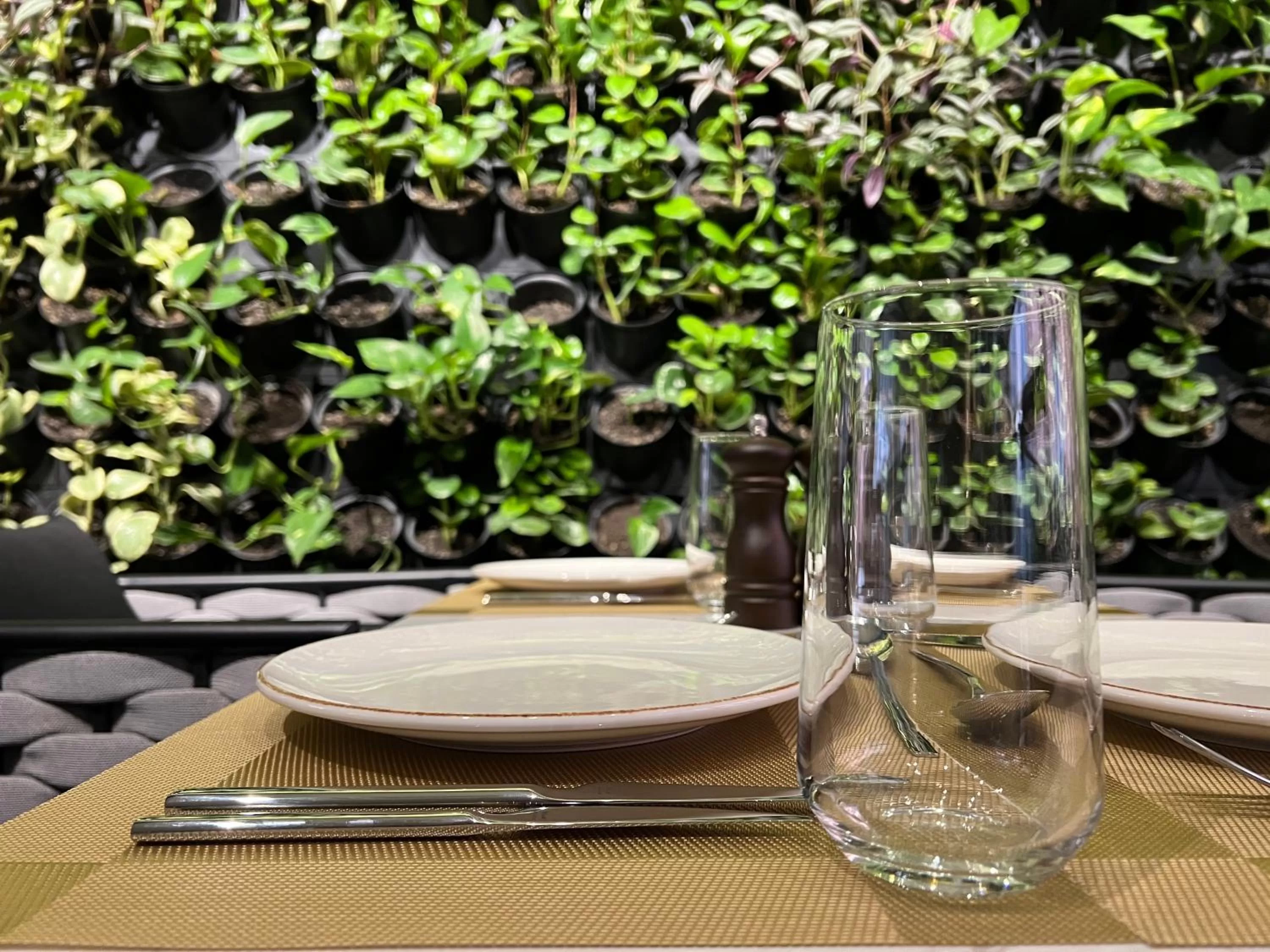 Dining area in Marjan Plaza Hotel