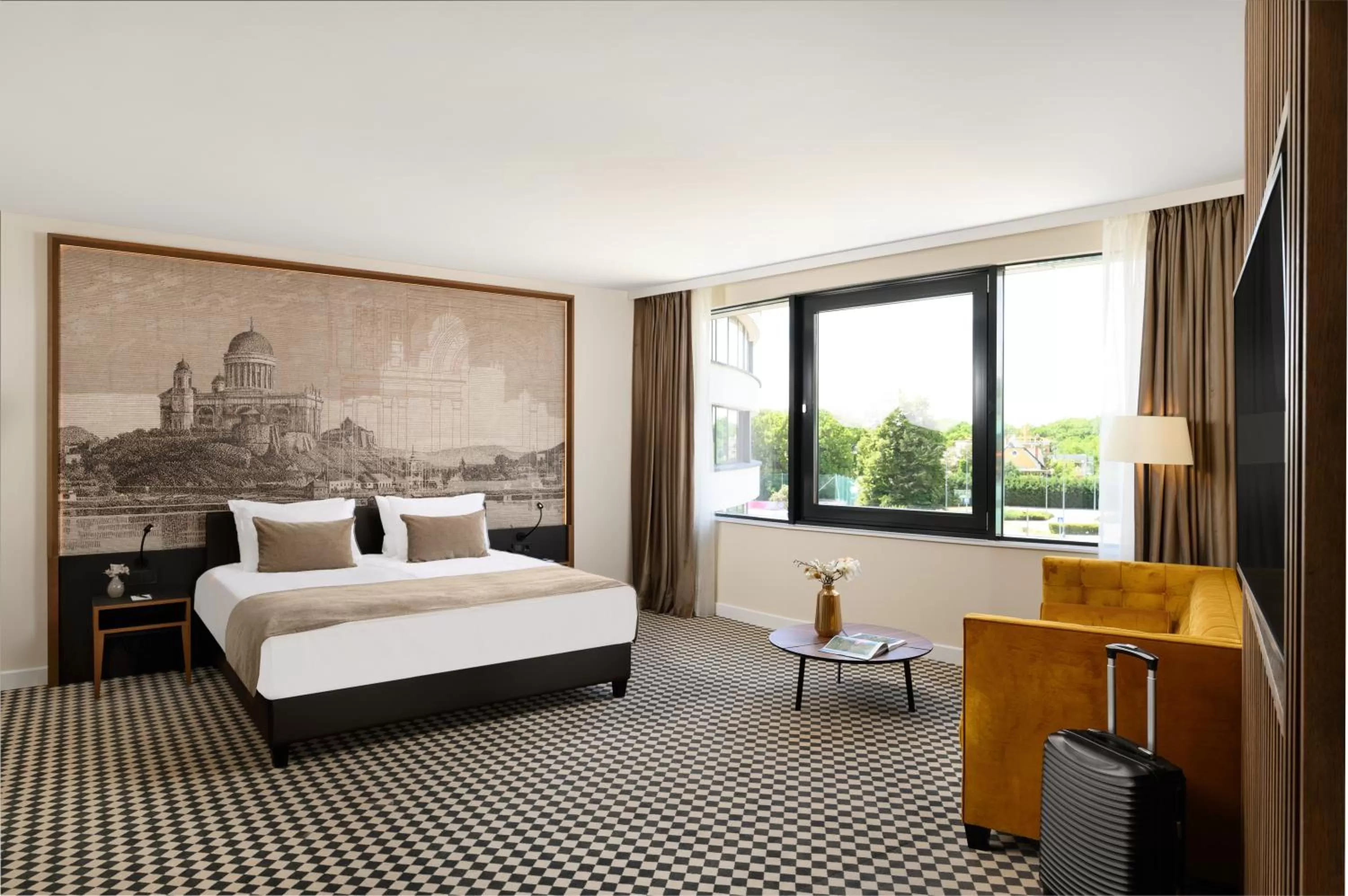 Photo of the whole room in Grand Hotel Esztergom